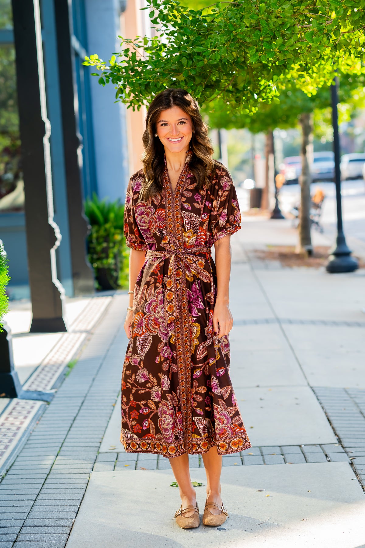 Bev Floral Dress