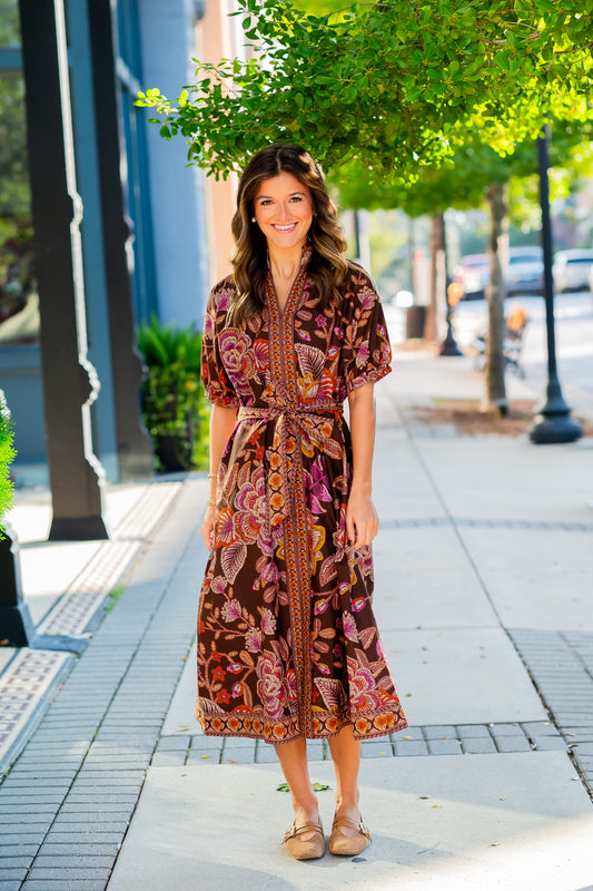 Bev Floral Dress