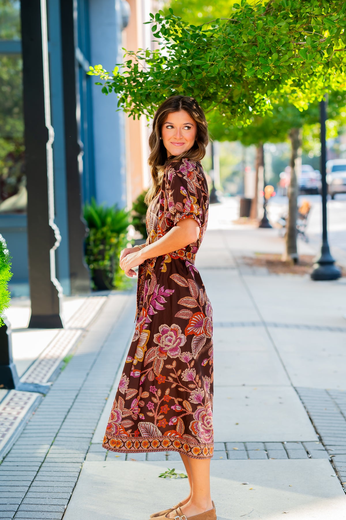 Bev Floral Dress