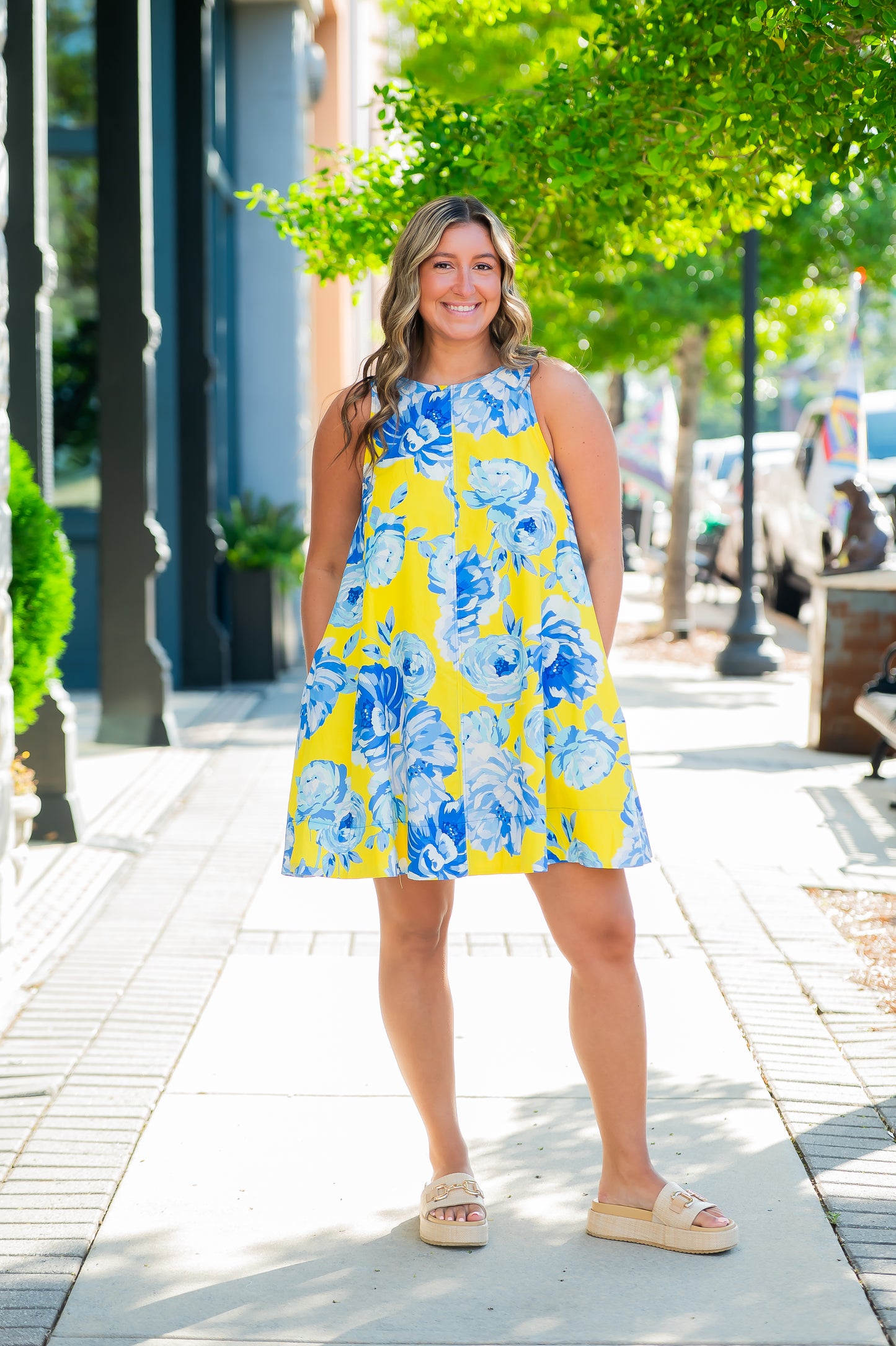 Ripley Cotton Shift Dress