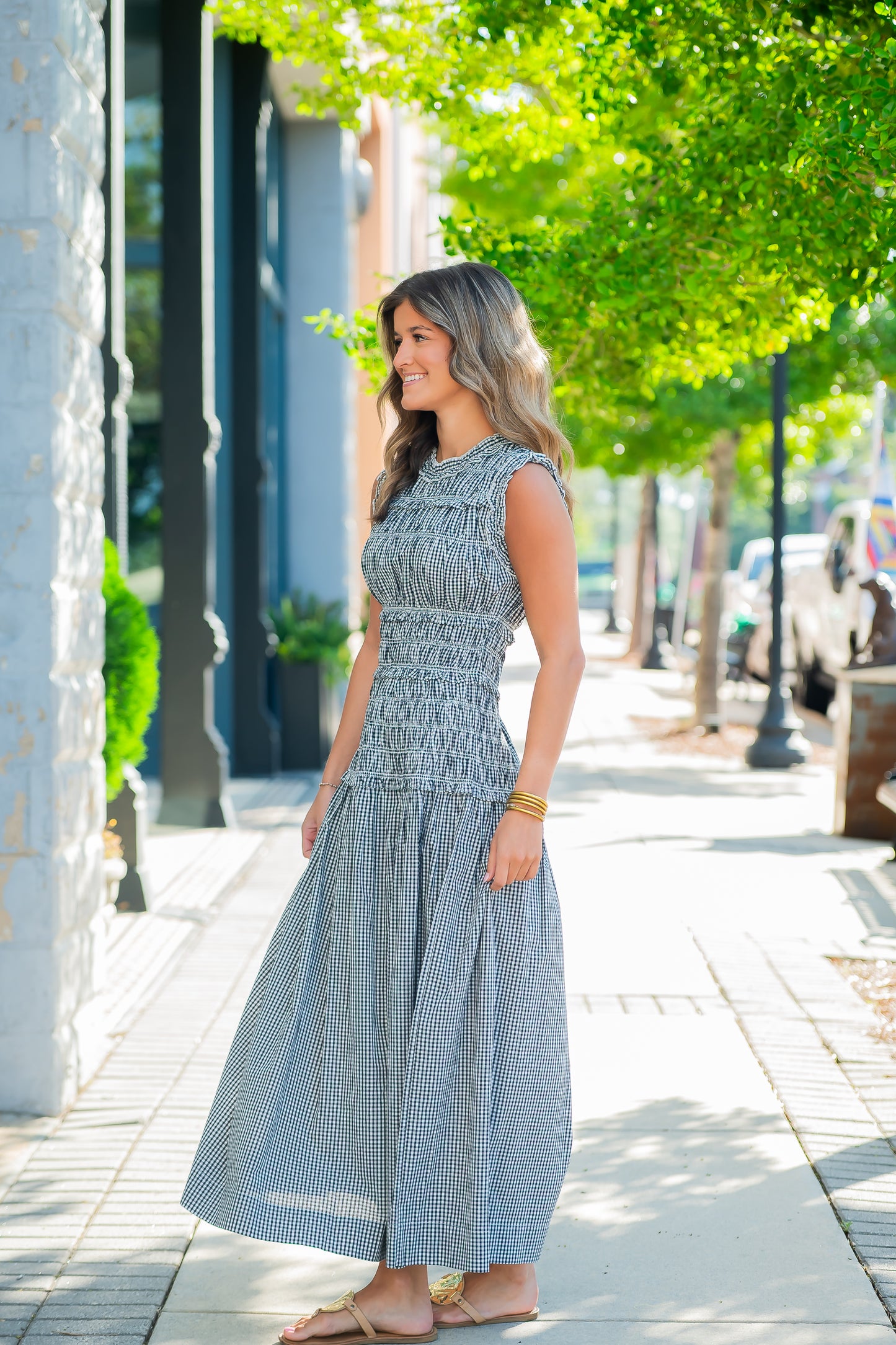 Kirin Gingham Dress