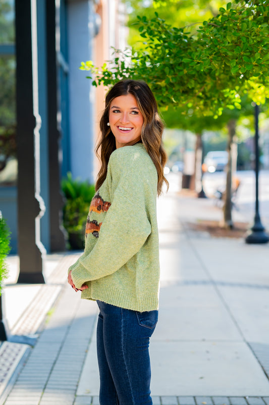Deryn Double Fish Sweater