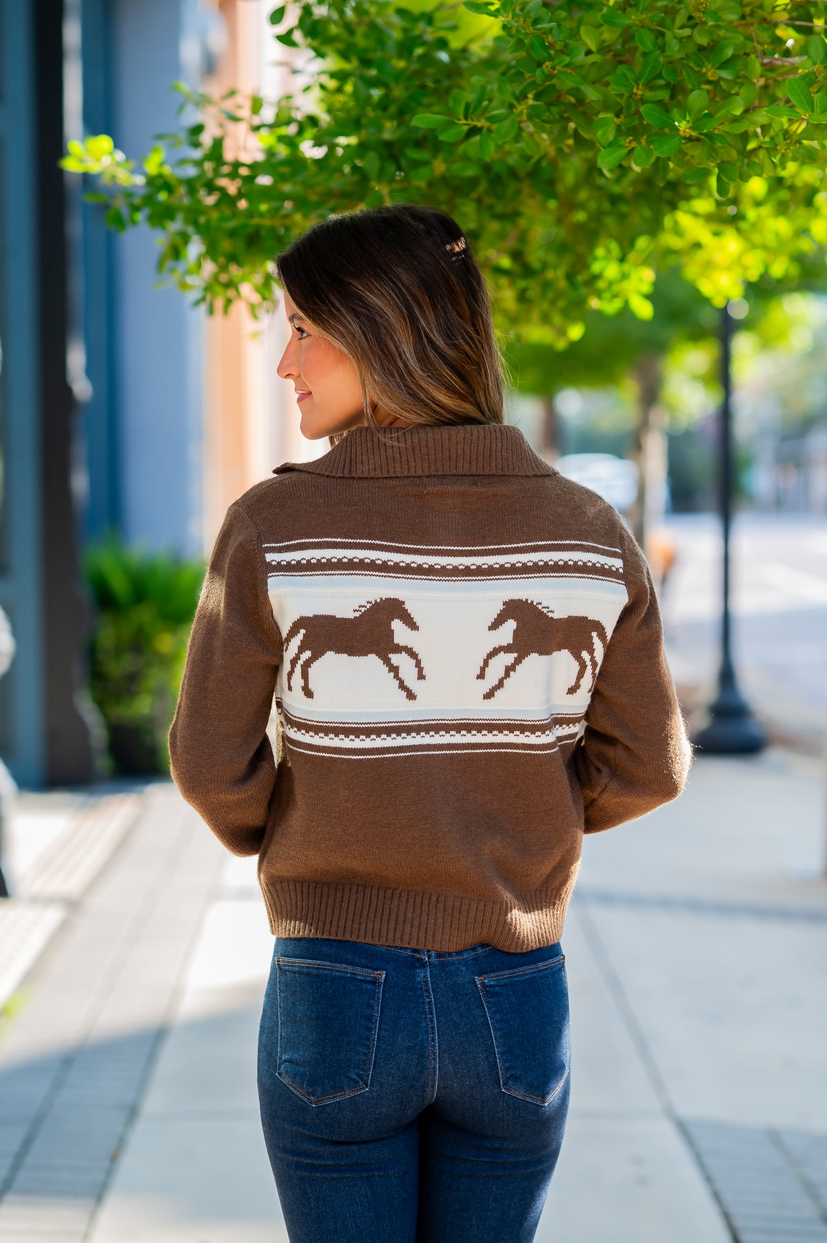 Amaryllis Horse Sweater