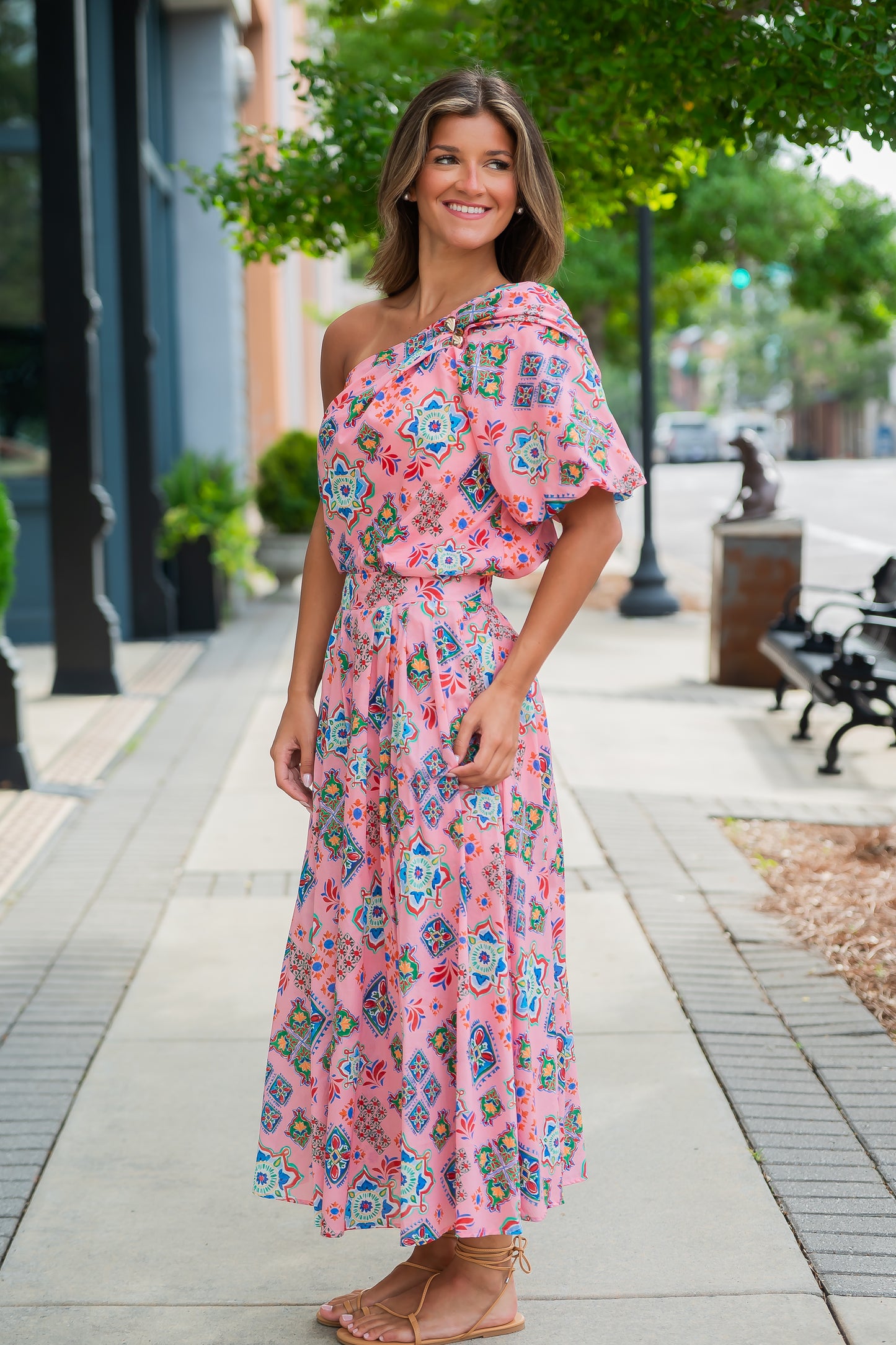 Jenna Geometric Skirt