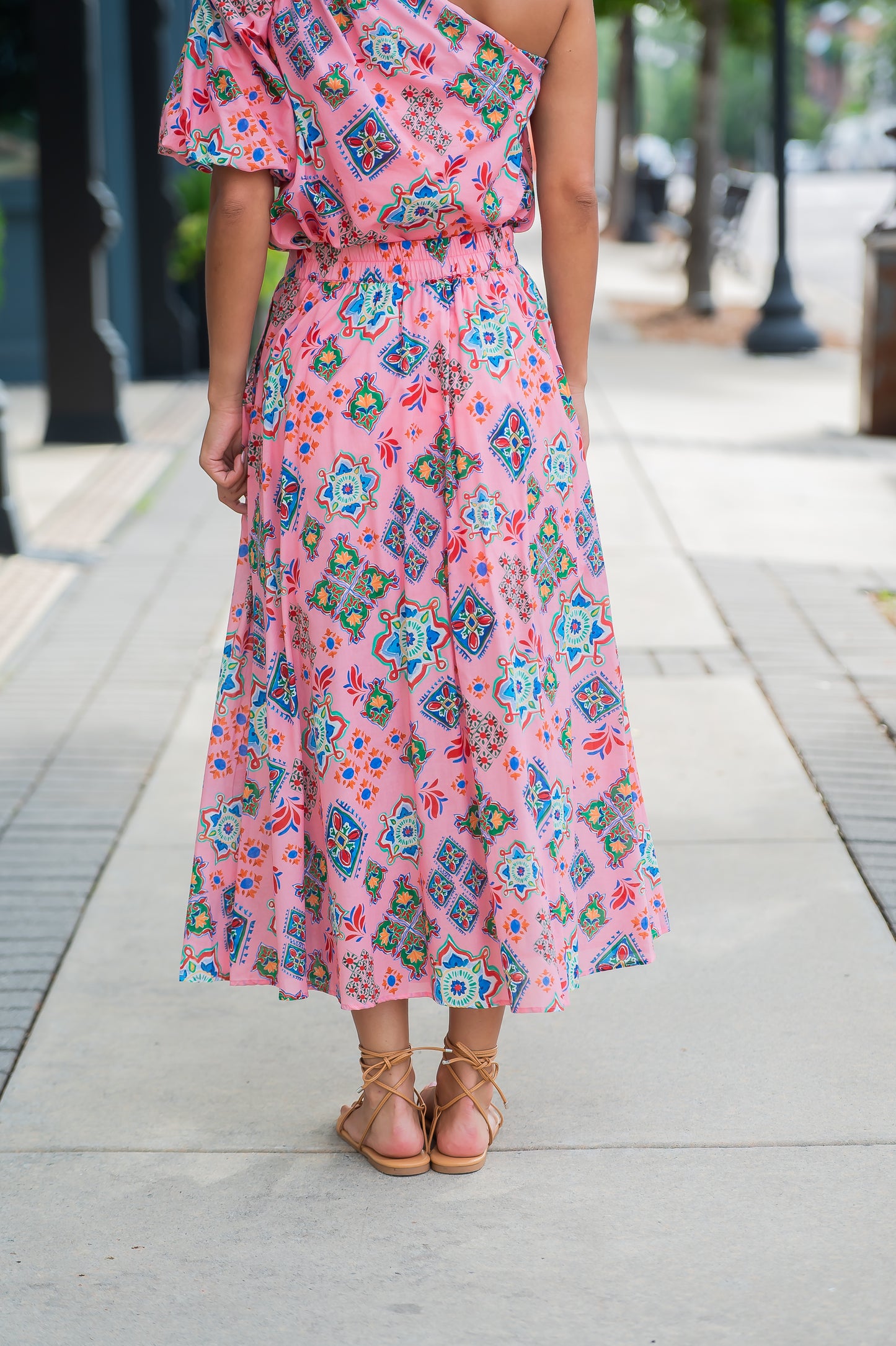 Jenna Geometric Skirt