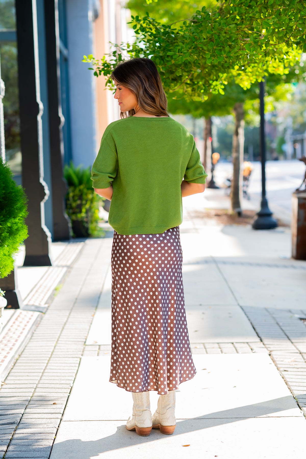 Margot Polka-dot Skirt