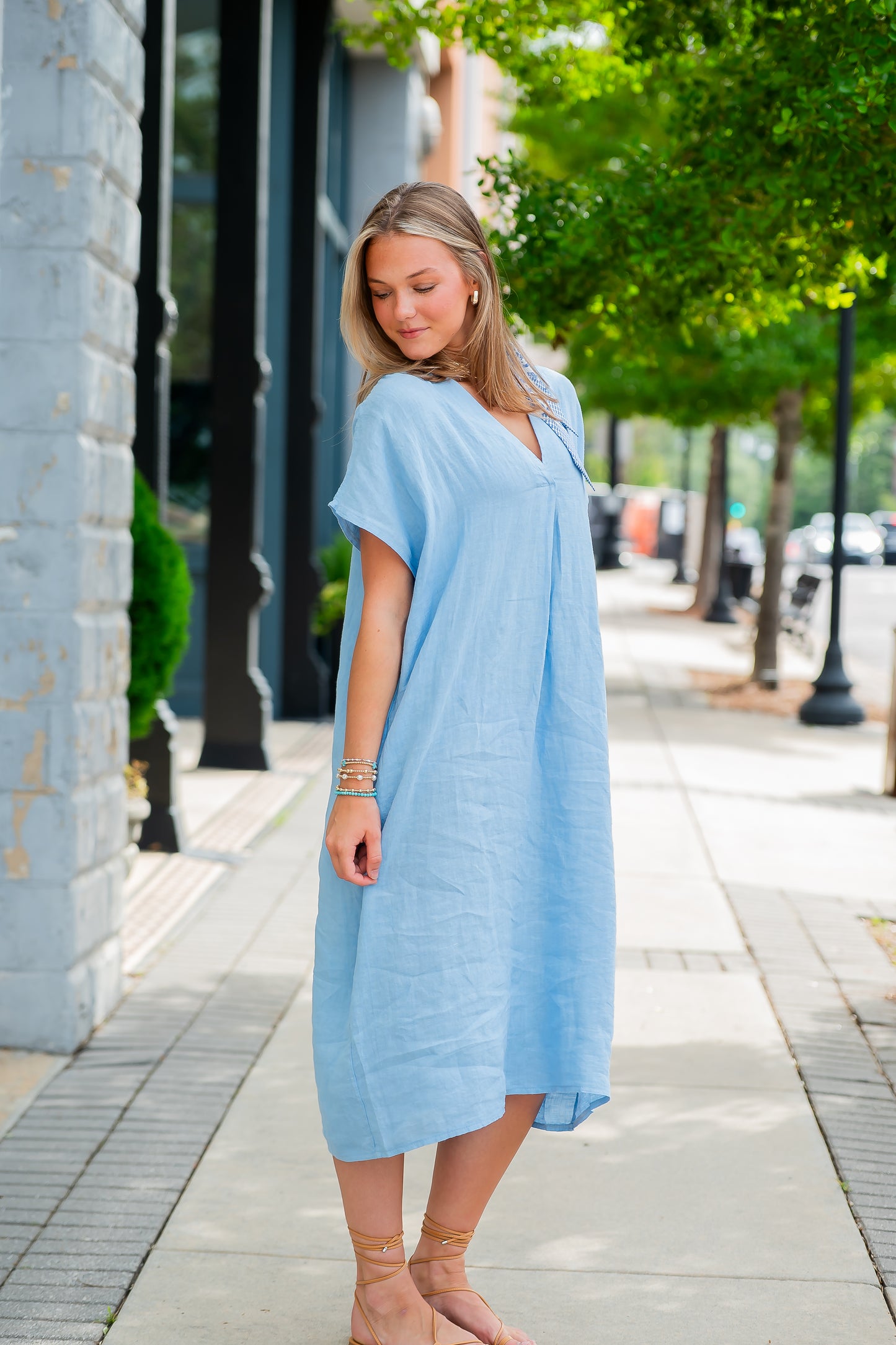 Calla Linen Dress