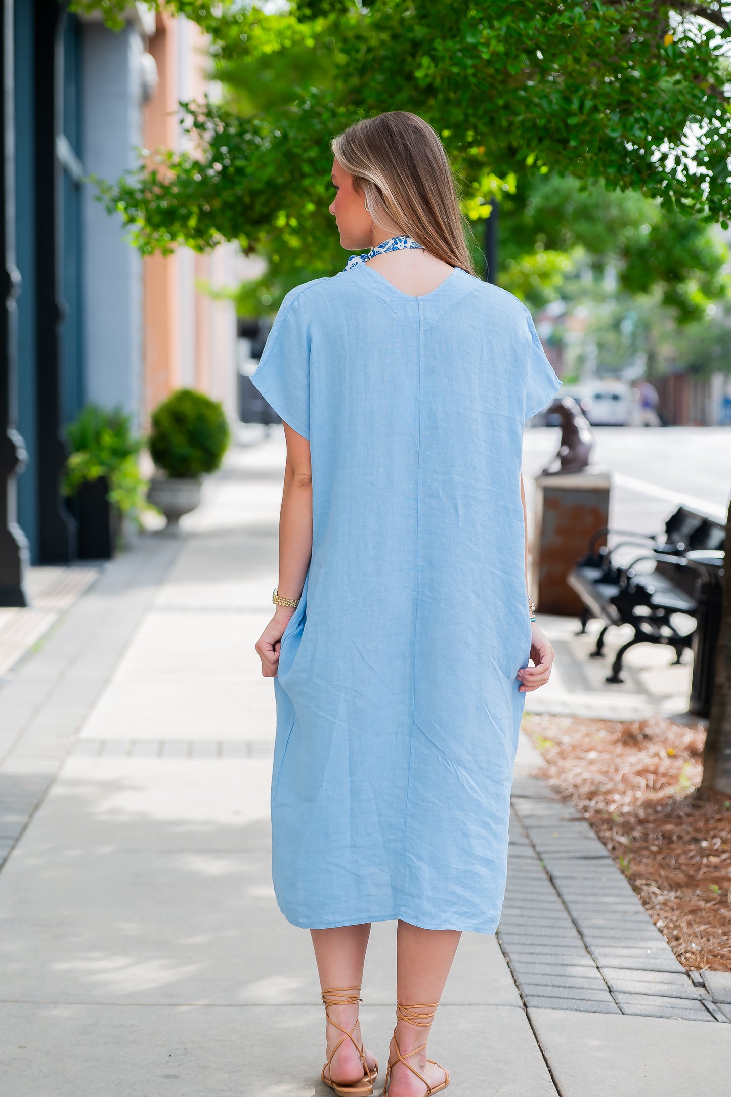 Calla Linen Dress