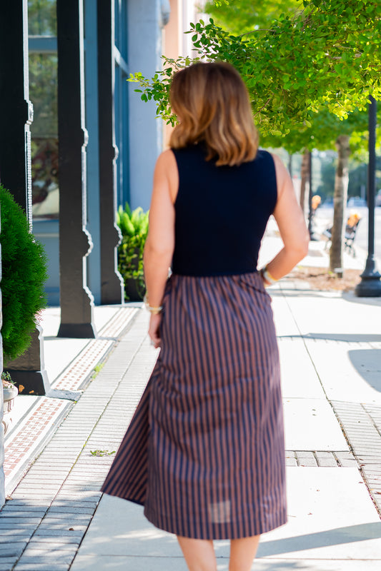 Fran Two Tone Dress