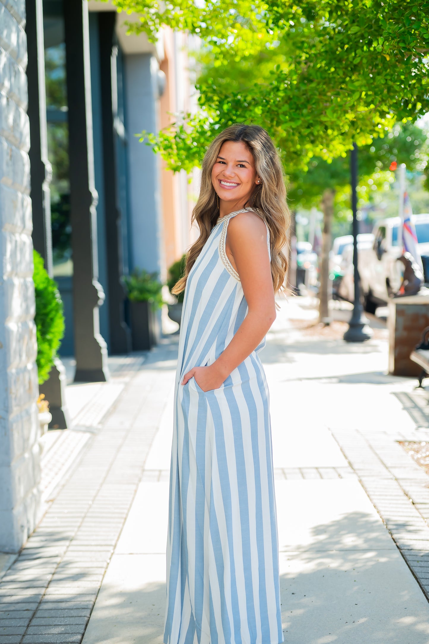 Ada Striped Dress