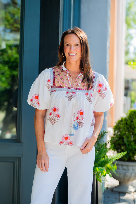 Miranda Tassel Top