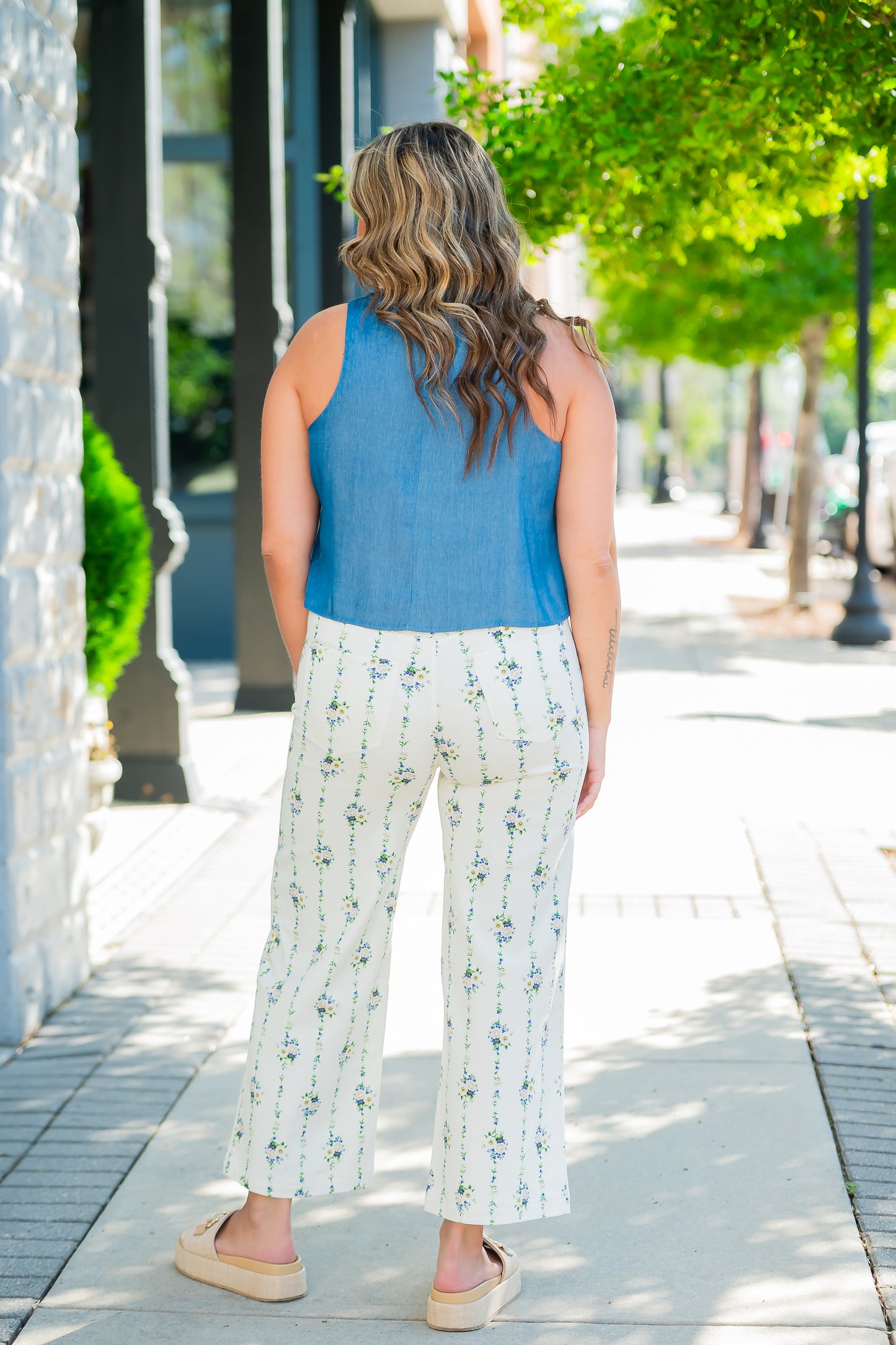Viola Floral Jeans