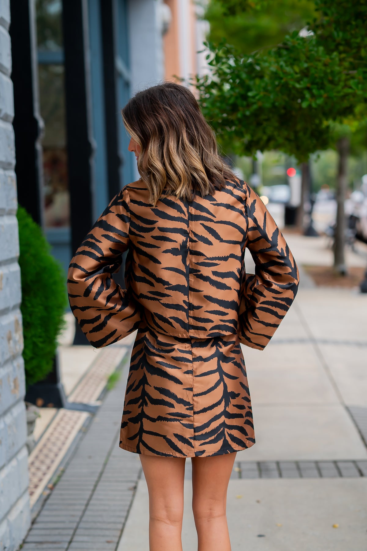 Eddie Animal Print Skirt