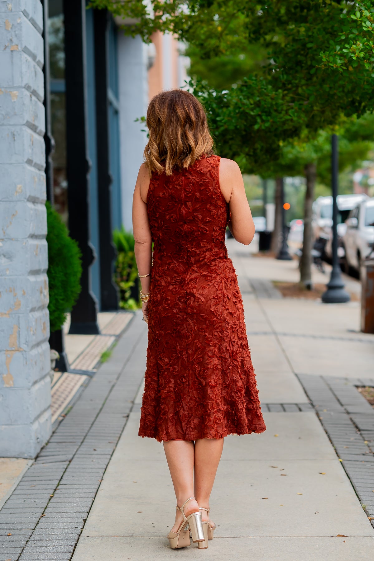 Ethel Floral Midi Dress