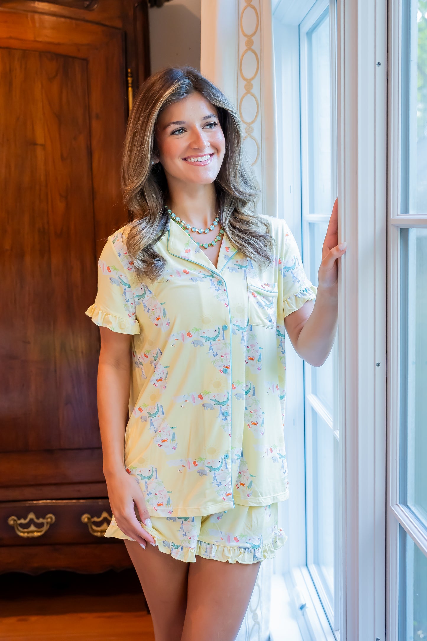 Florida Gold Pj Set