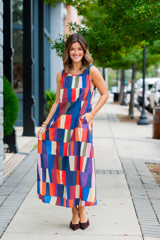 Rory Geo Print Maxi