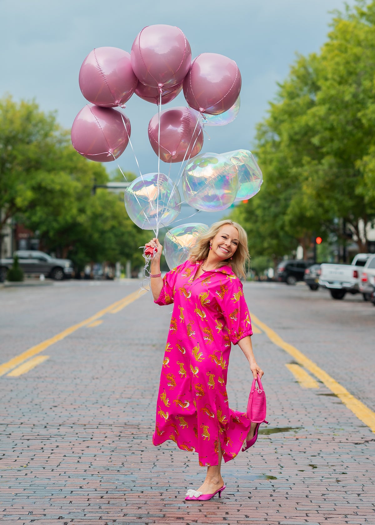 Ellie Safari Pop Dress