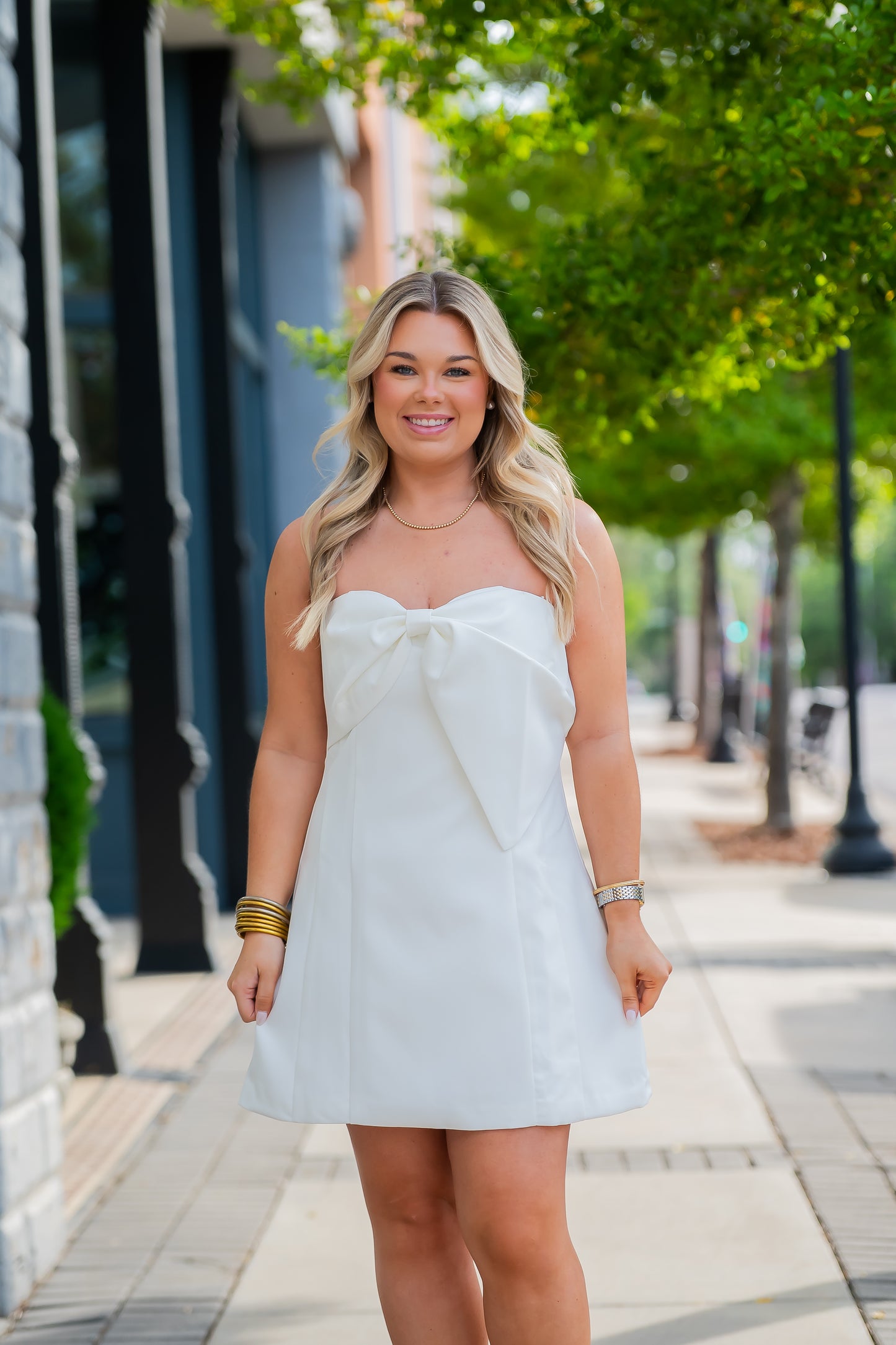 Nori White Dress
