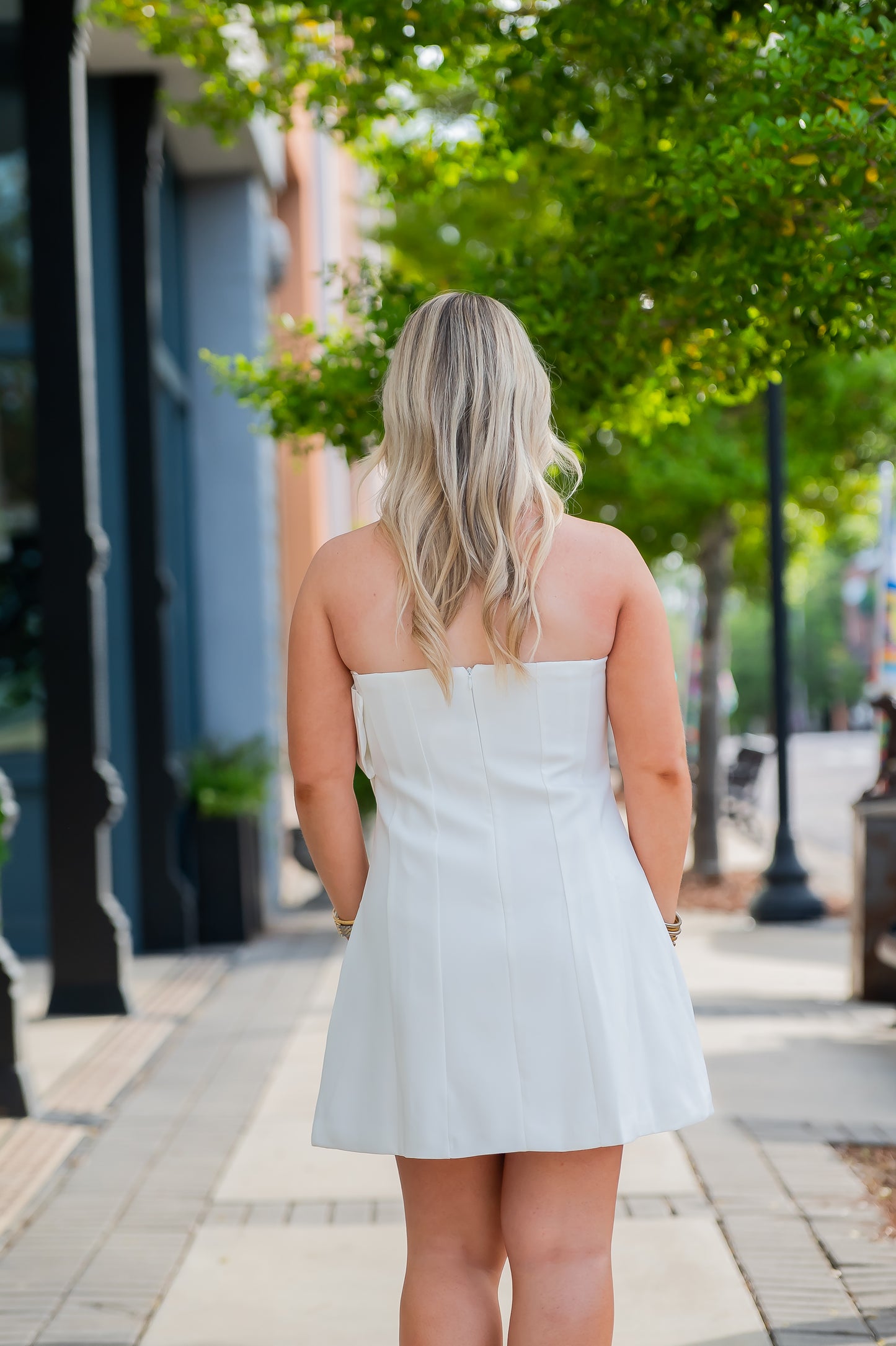 Nori White Dress