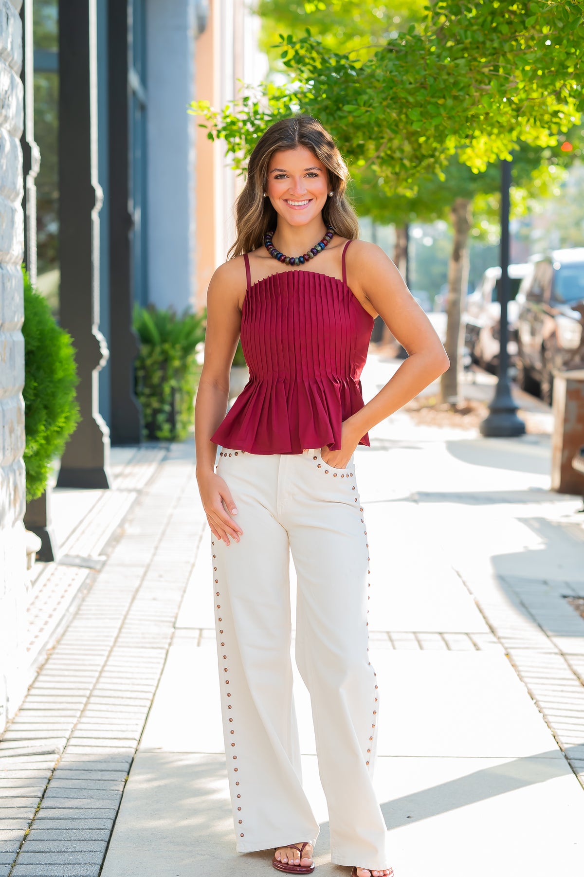 Vera Cami Top-Merlot