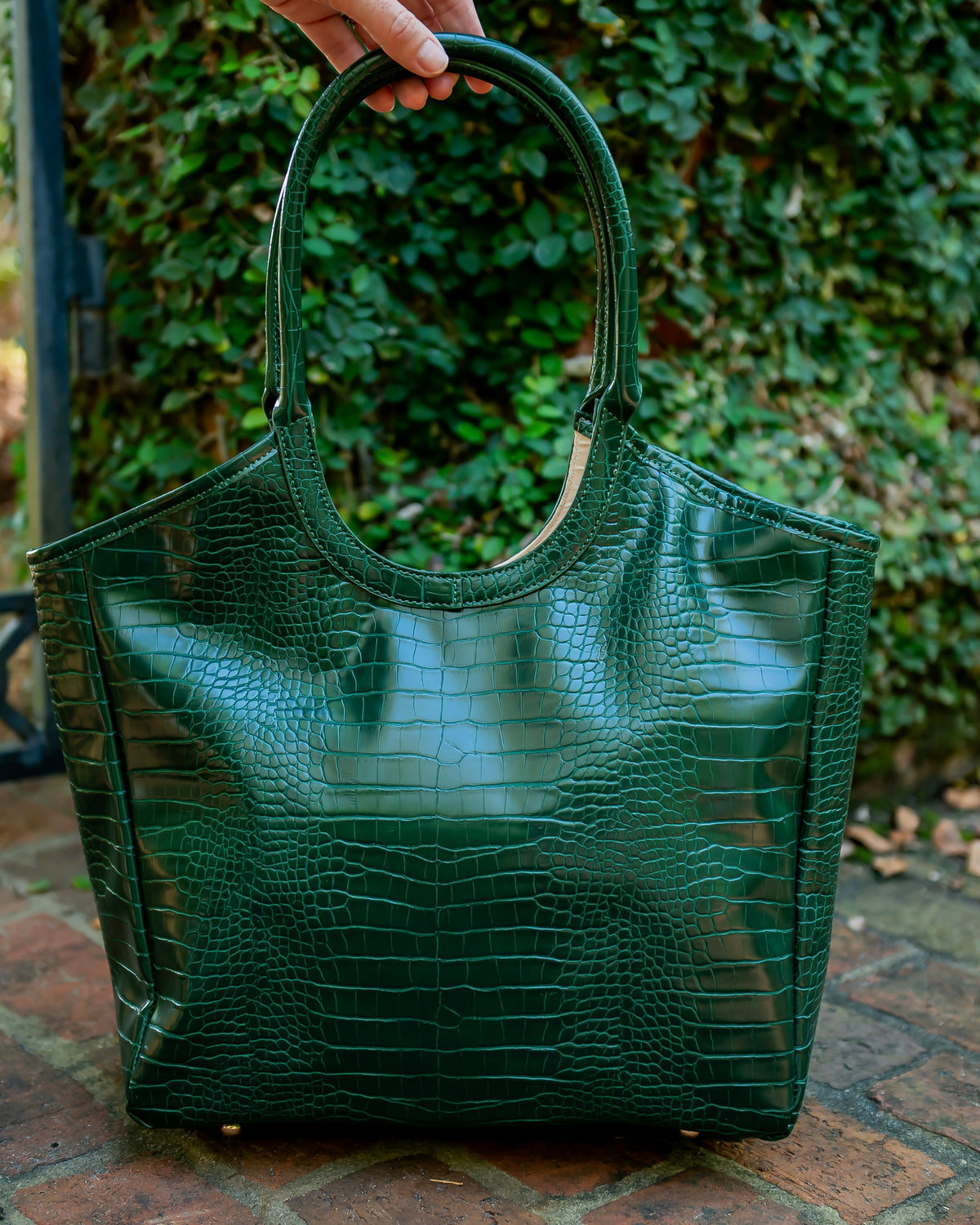 Bellamy Tote Hunter Green EC
