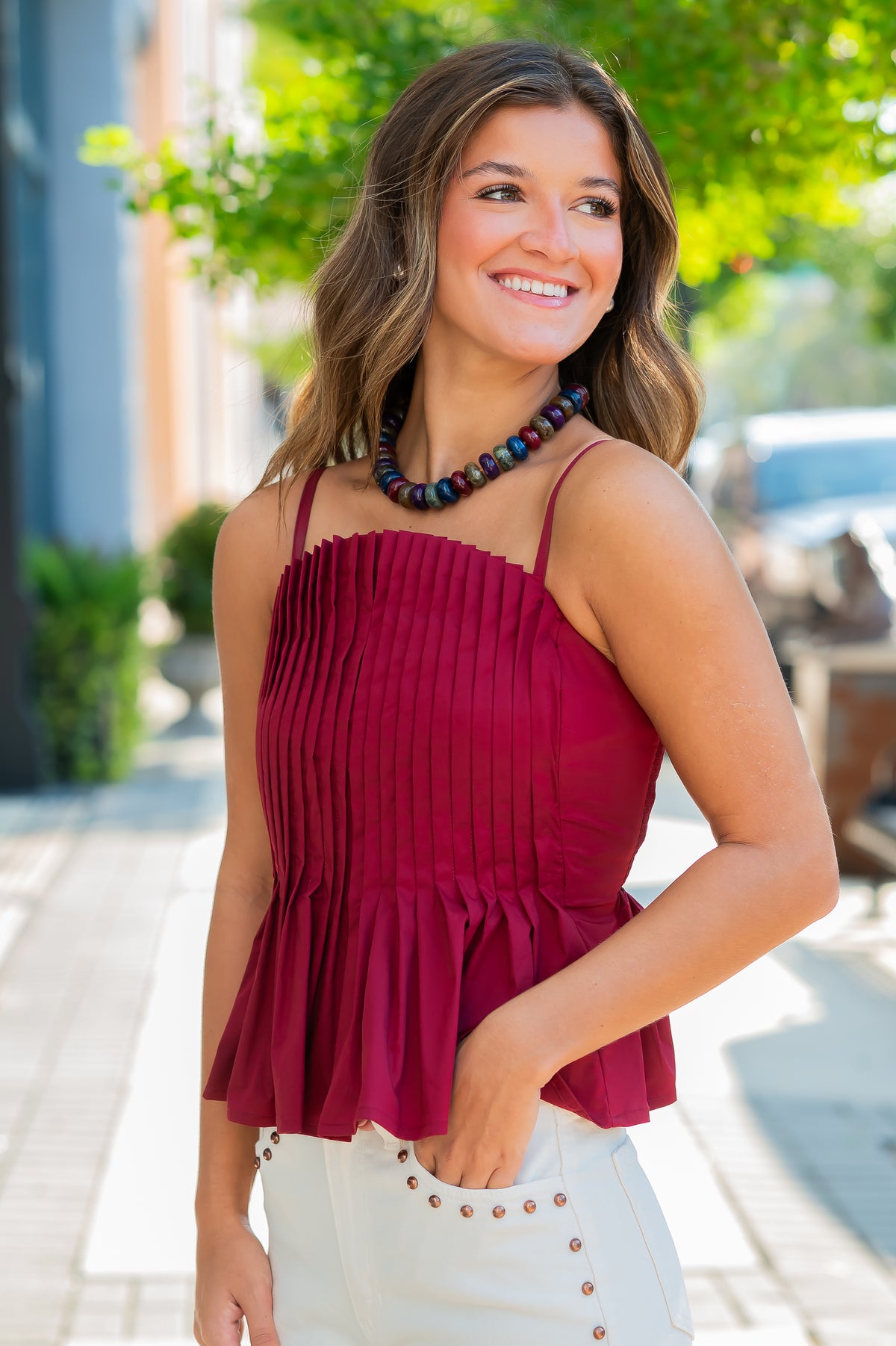 Vera Cami Top-Merlot