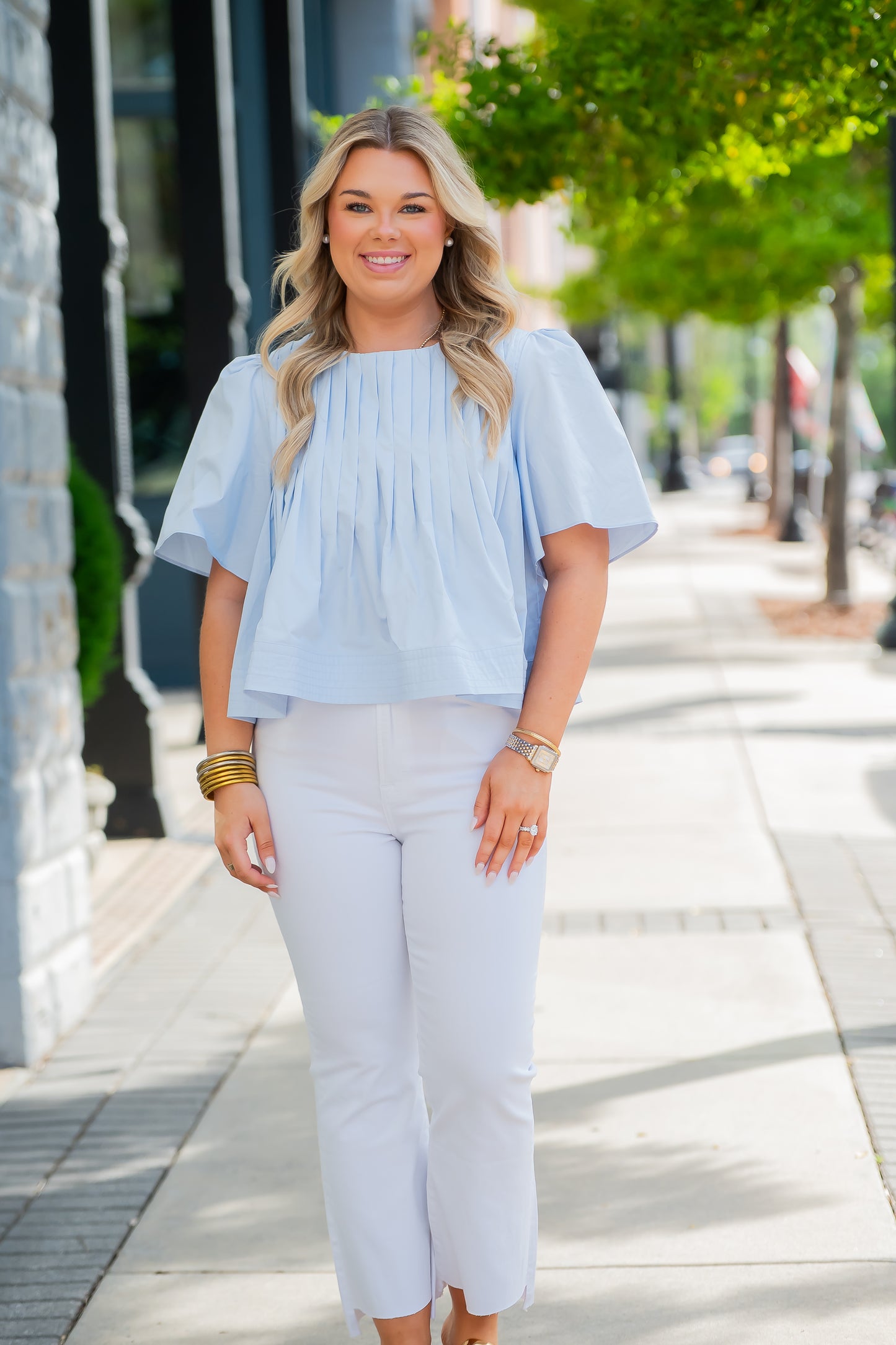 Indio Pleated Blouse