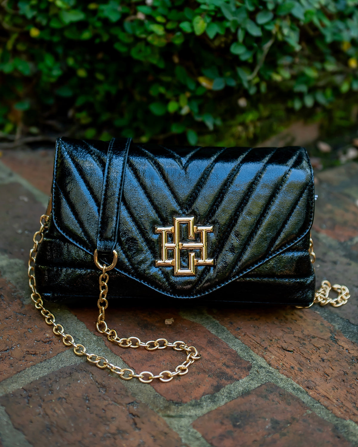 Brandy Crossbody Glimmer Black
