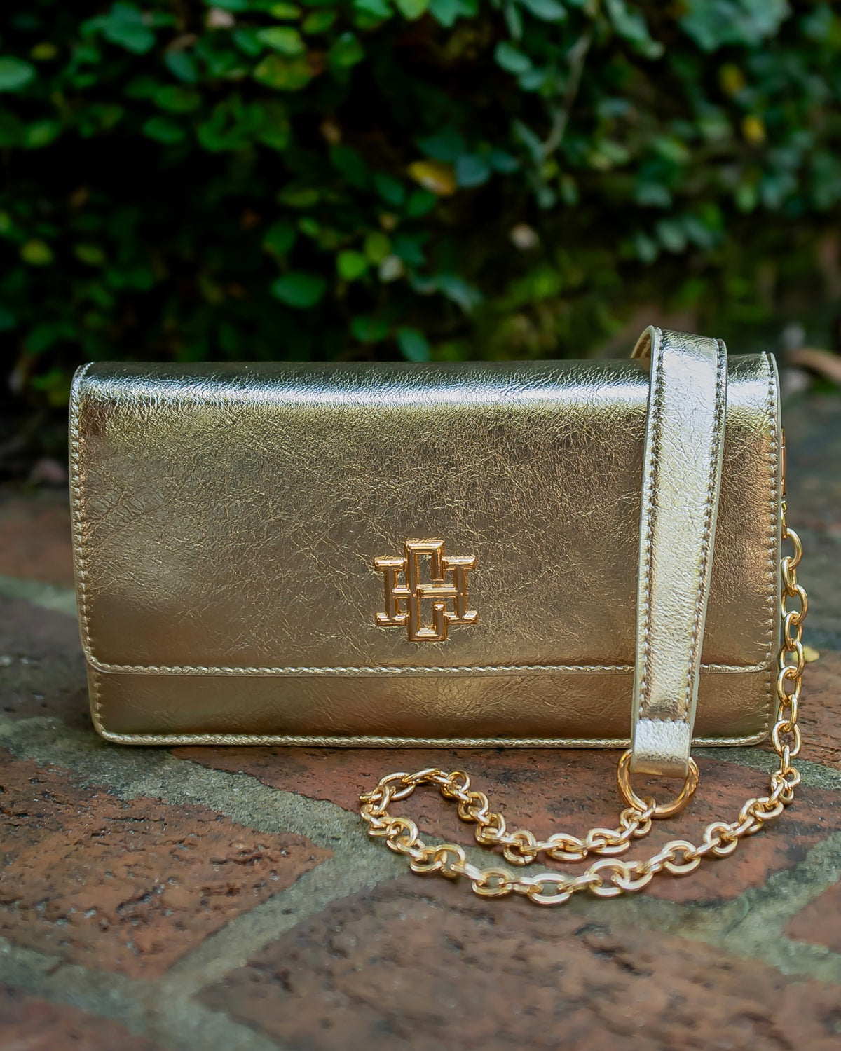 Brynleigh Clutch Crossbody D Gold
