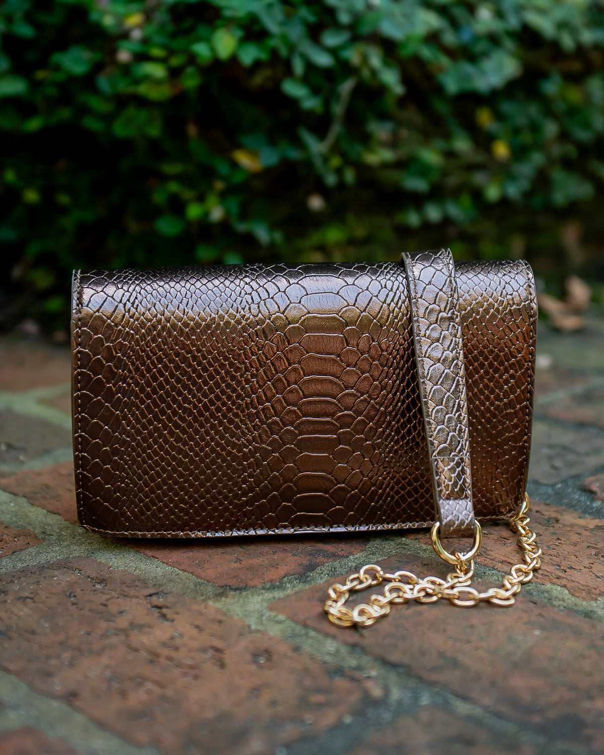 Brynleigh Clutch Crossbody Bronze ES