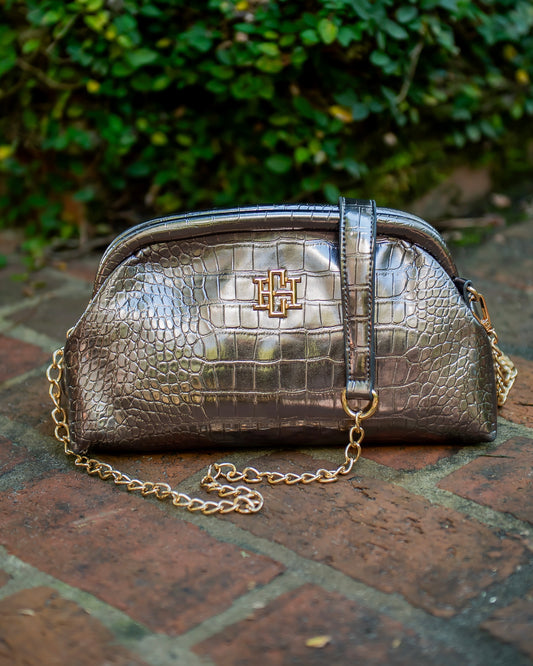 Lennox Folding Clutch Black Pearl EC