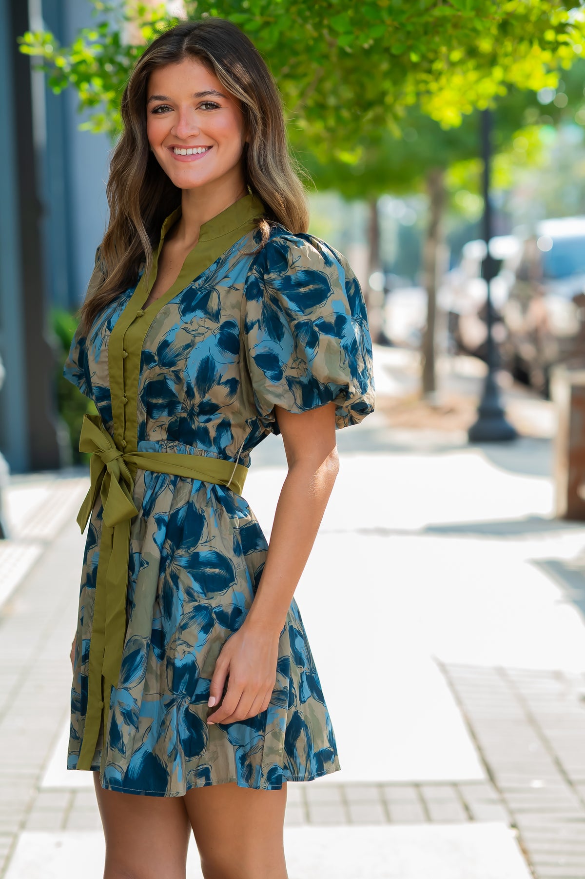 Eva Floral Dress