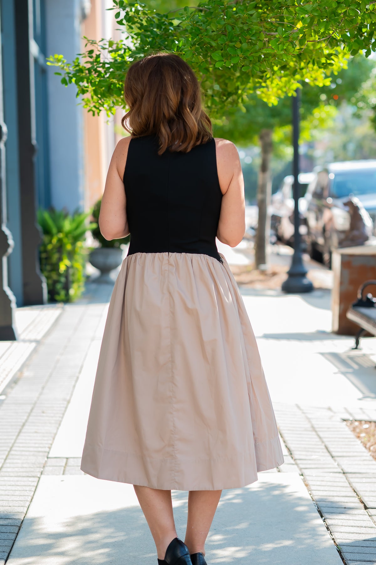 June Two Tone Dress