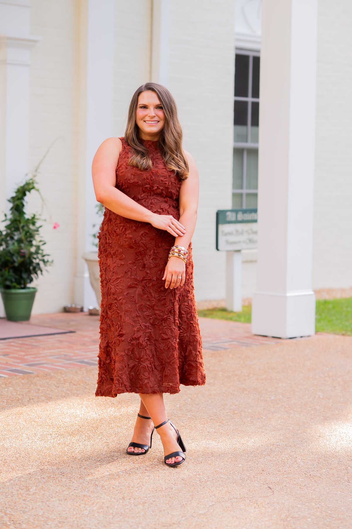 Ethel Floral Midi Dress