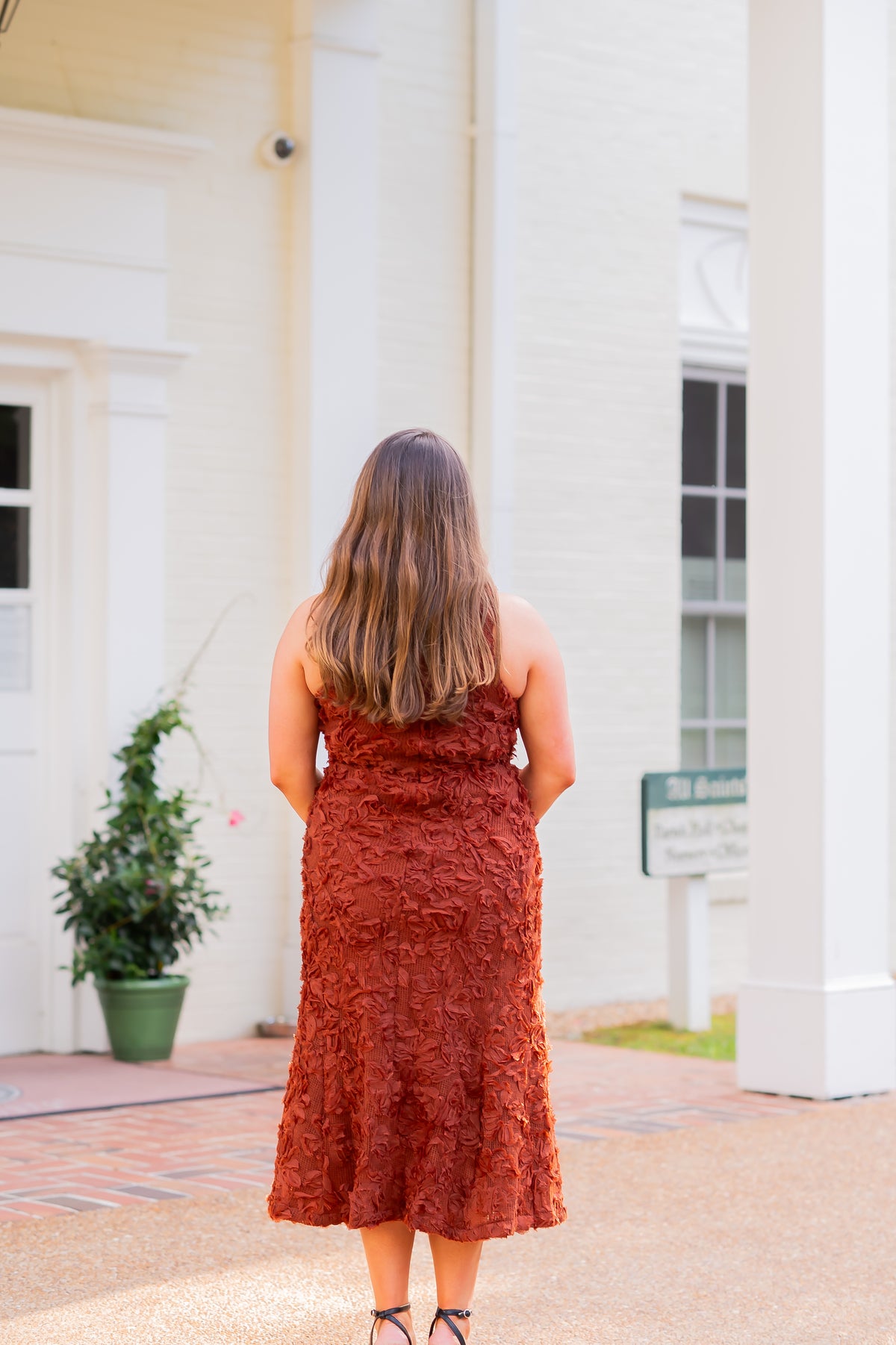 Ethel Floral Midi Dress
