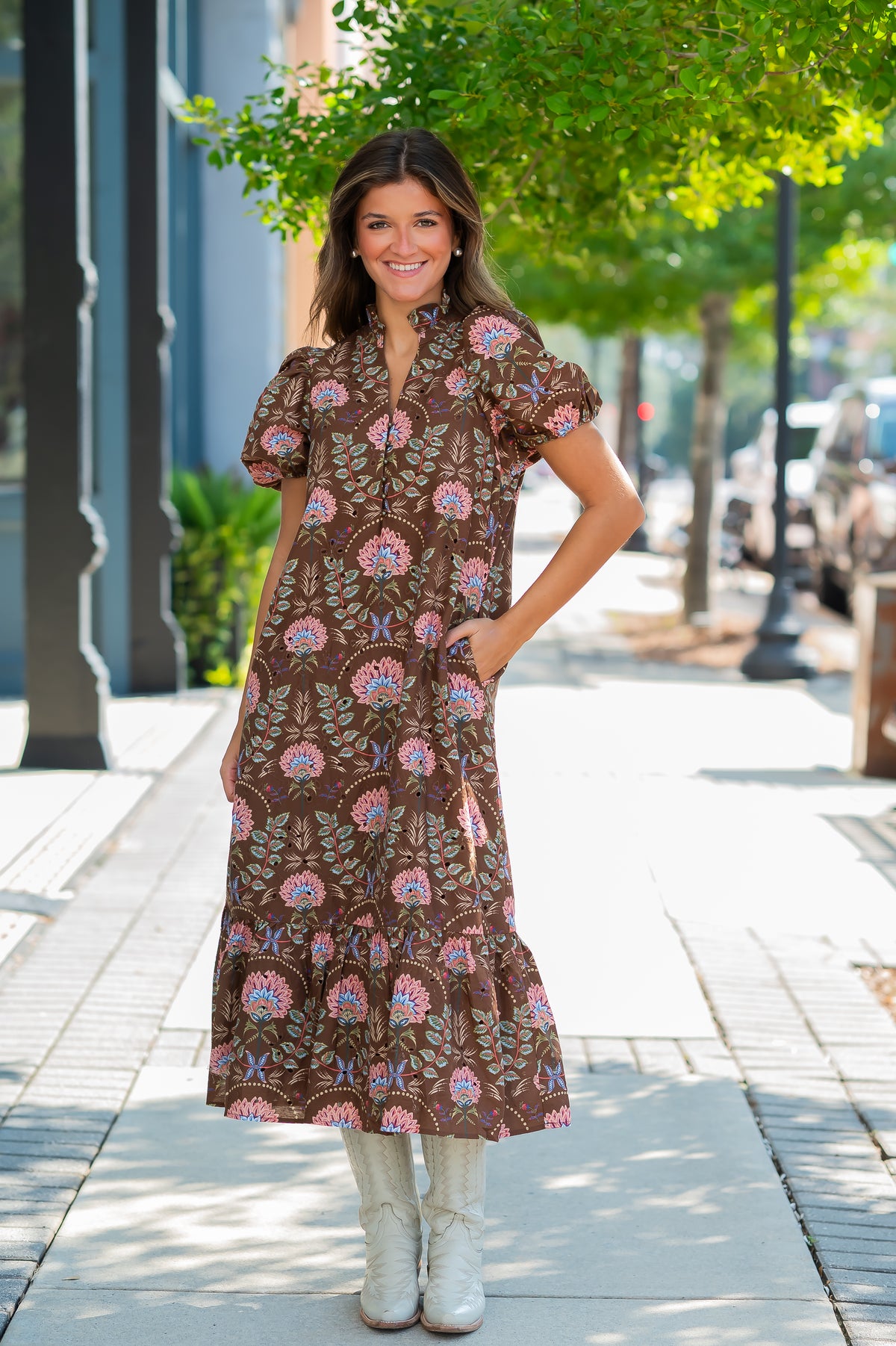 Rhea Floral Dress