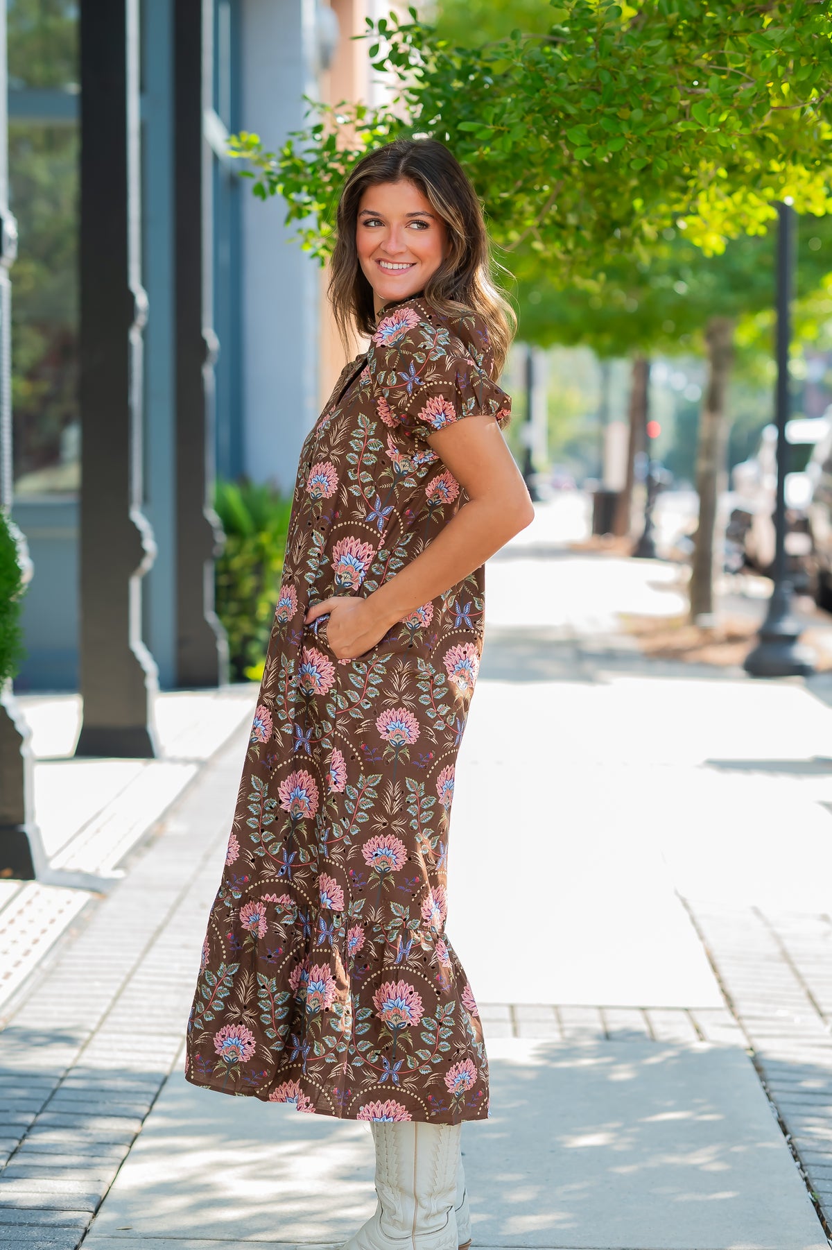Rhea Floral Dress