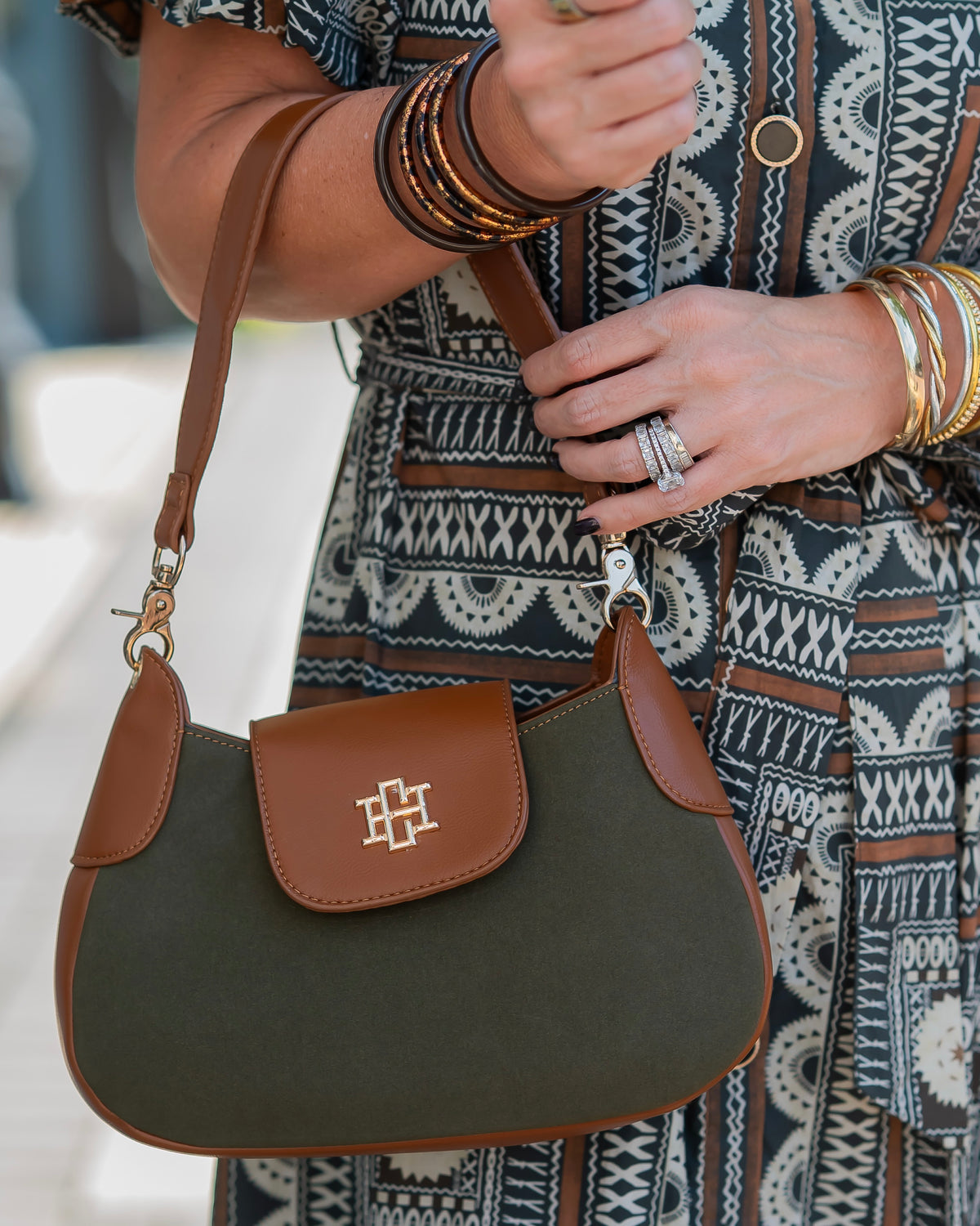 Leighton Crossbody Olive S