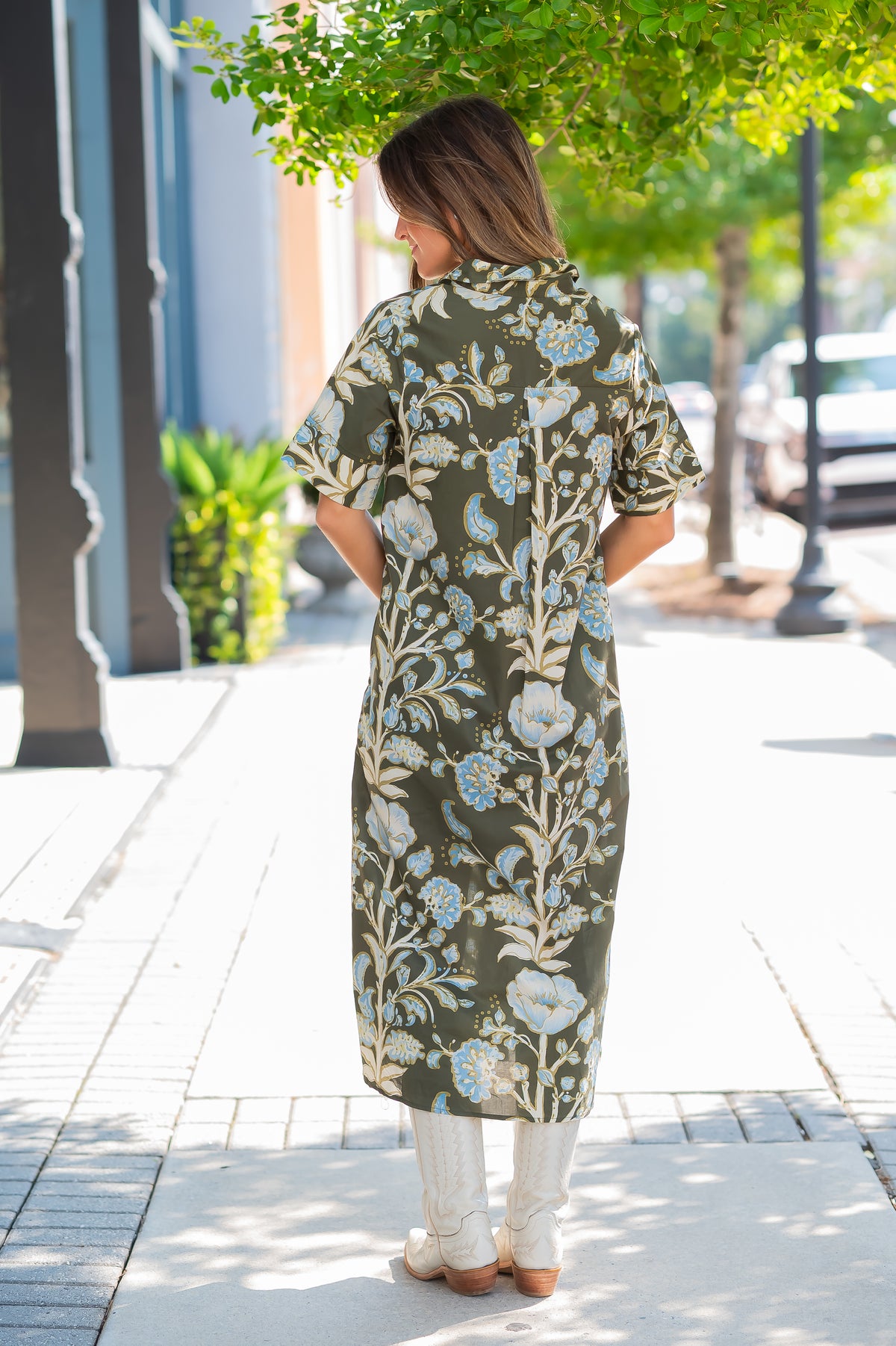 Nova Floral Dress