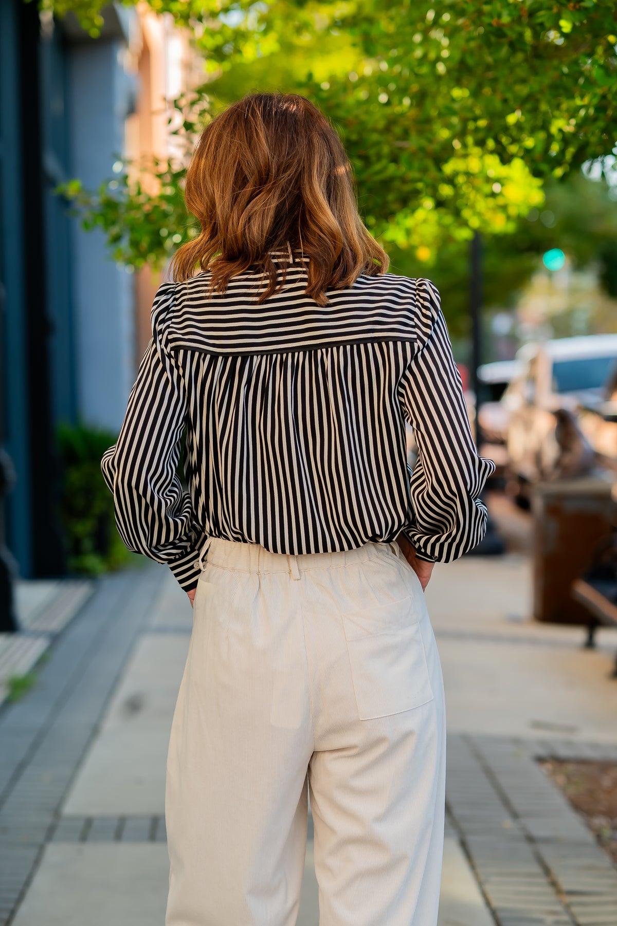 Bernie Tie Neck Blouse