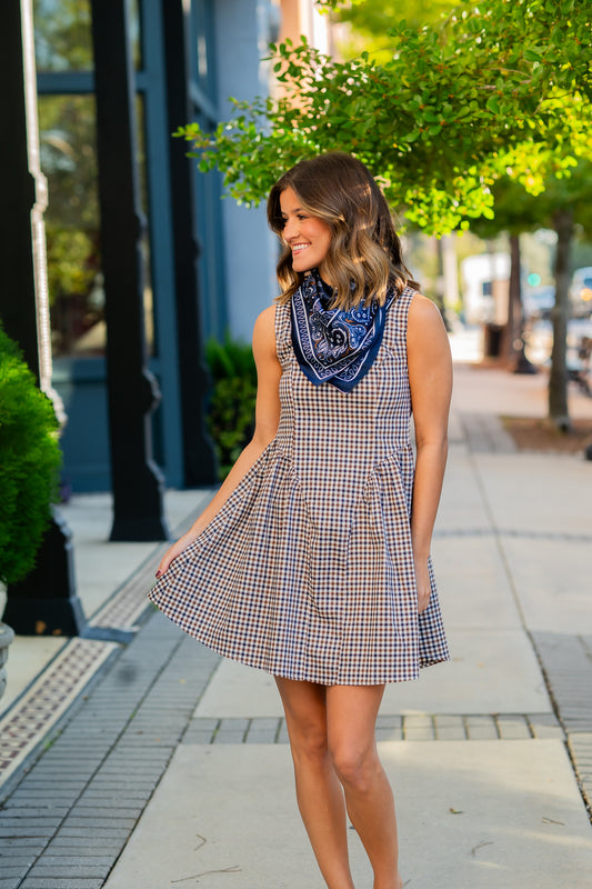 Sherrod Gingham Dress