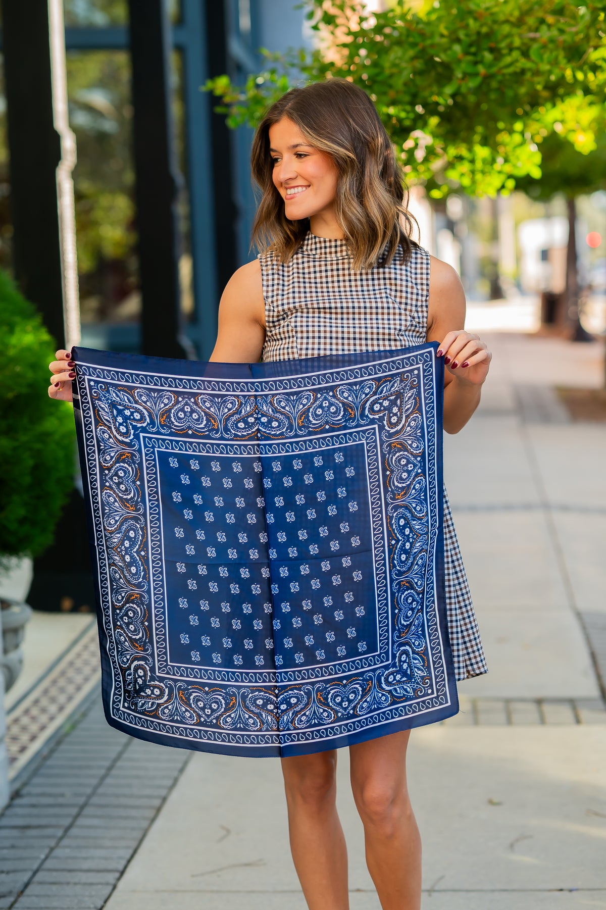 Sherrod Gingham Dress