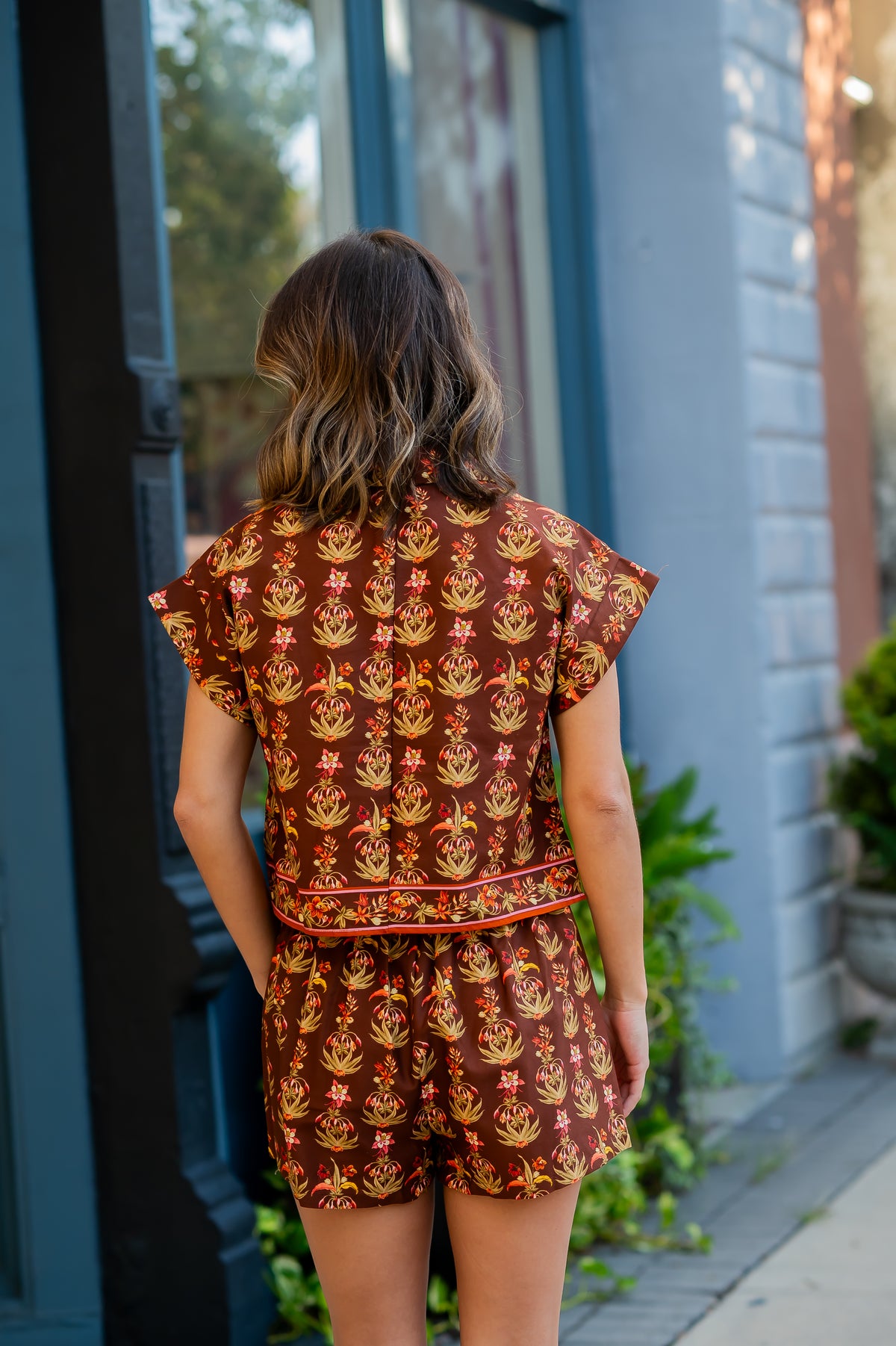Helen Fall Floral Top