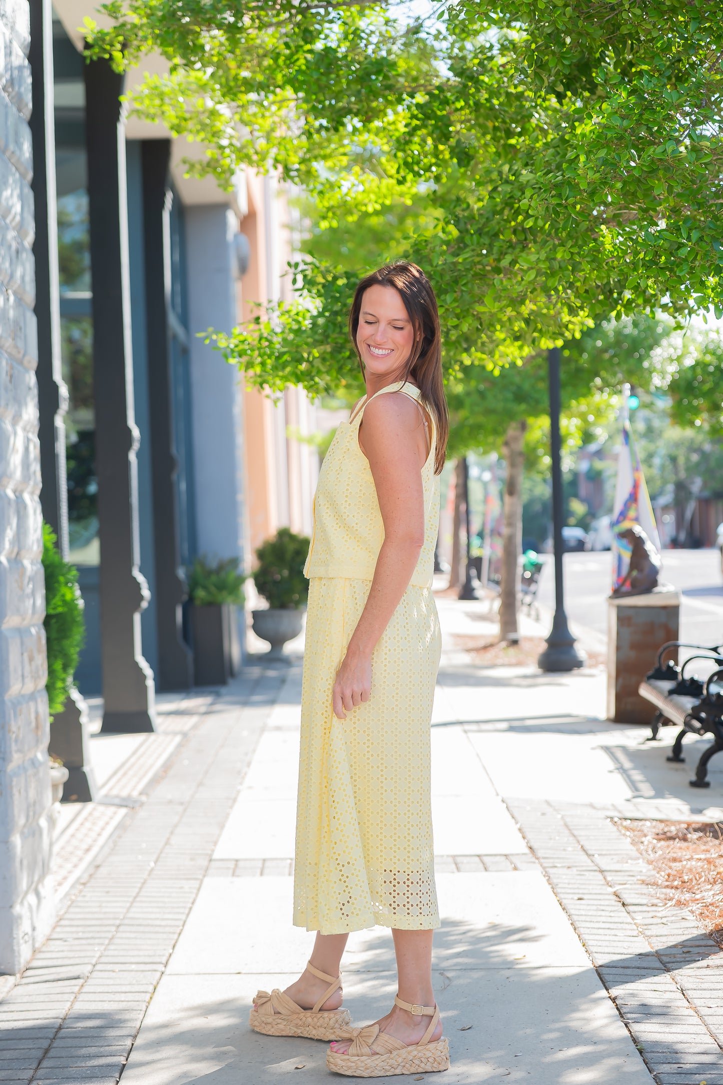 Anne Eyelet Skirt