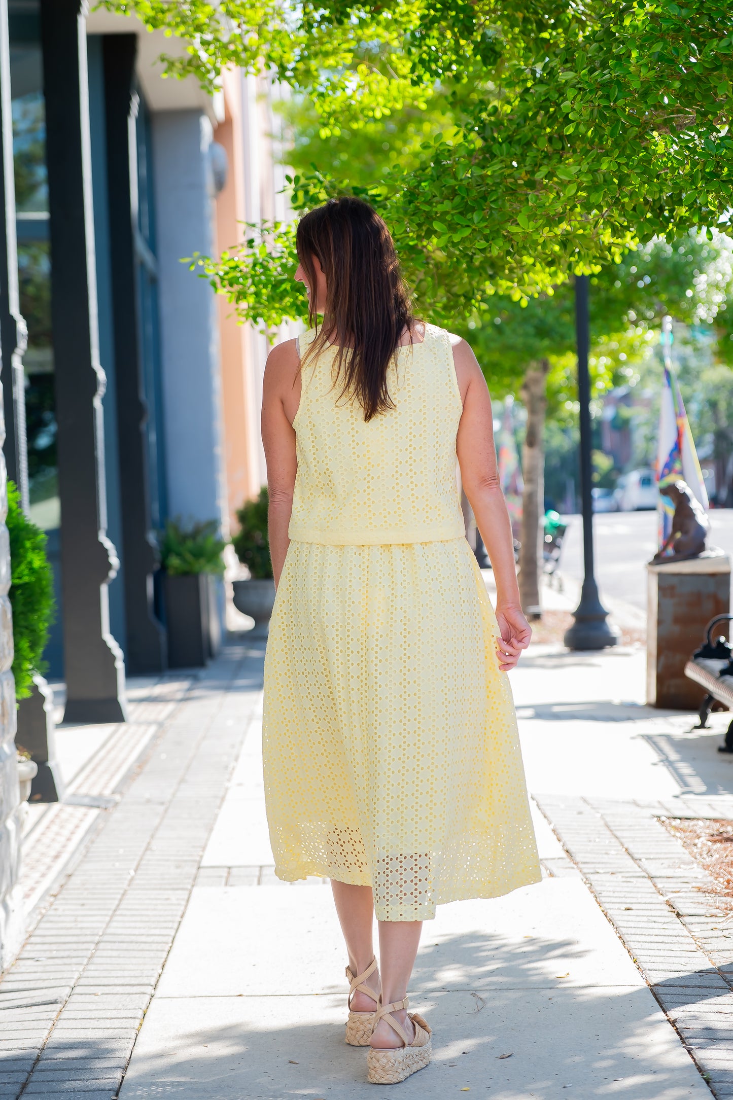 Anne Eyelet Skirt