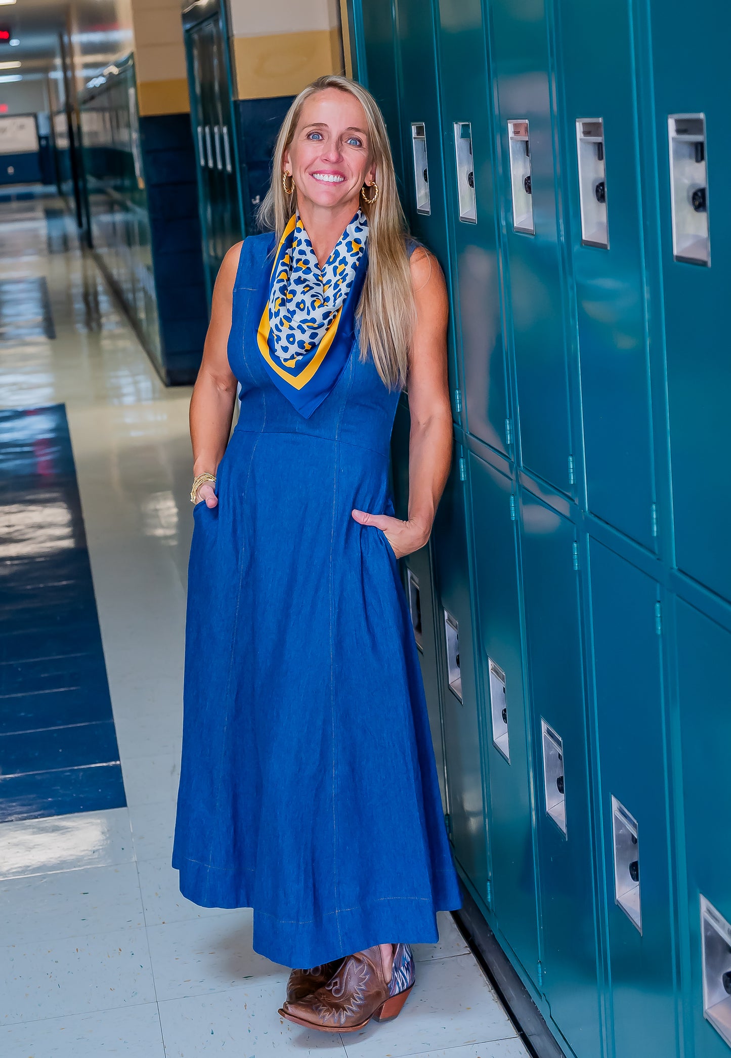 Calla Denim Dress