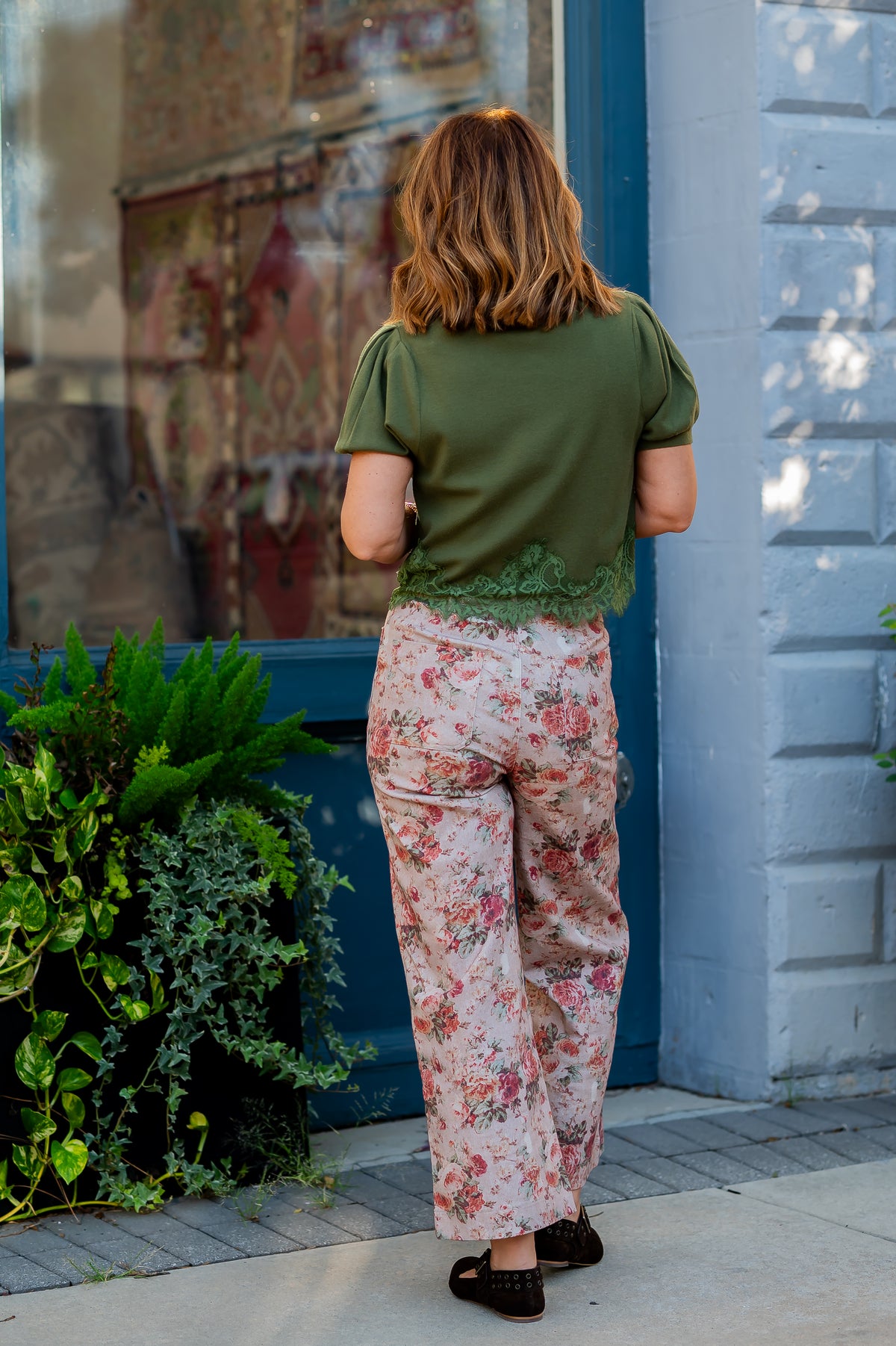 Hazel Floral Denim