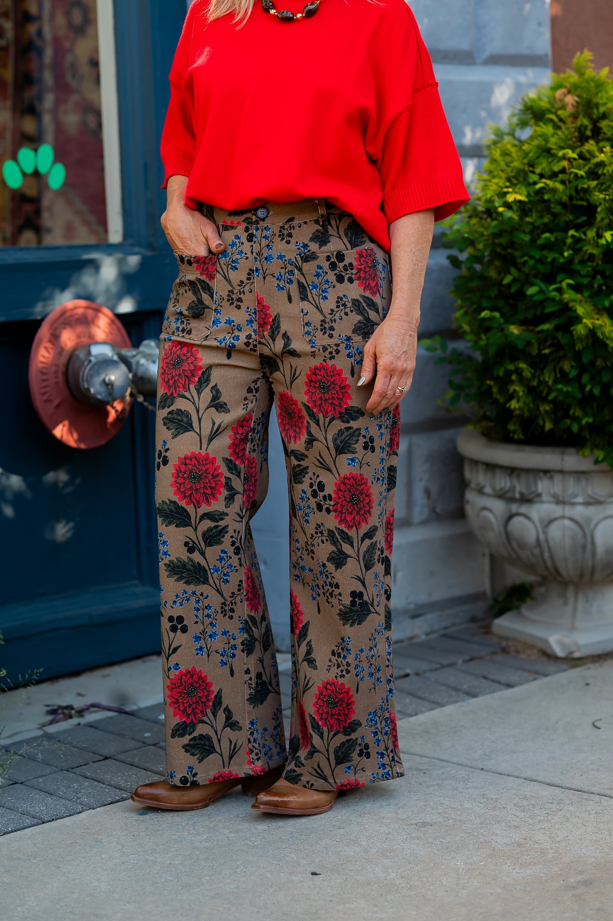Etta Floral Pants