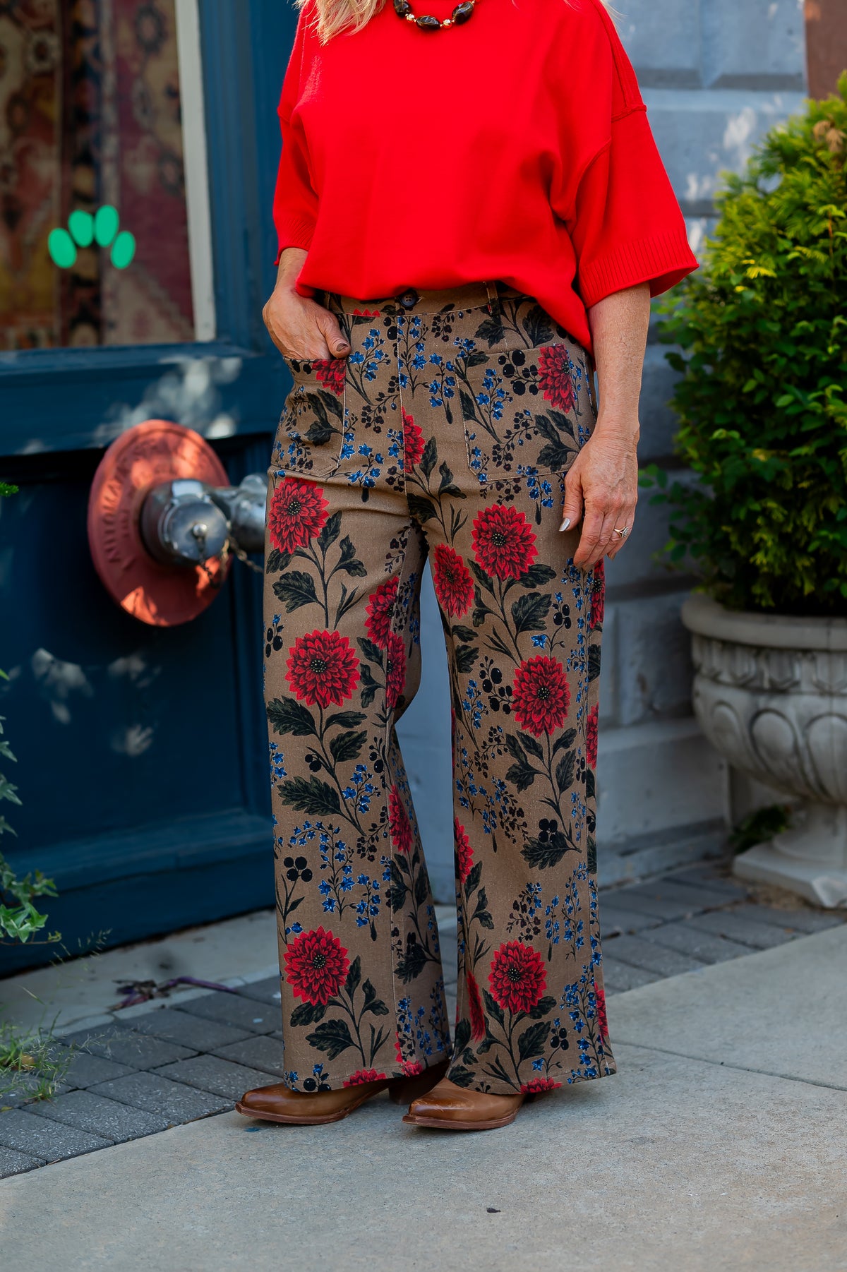 Etta Floral Pants
