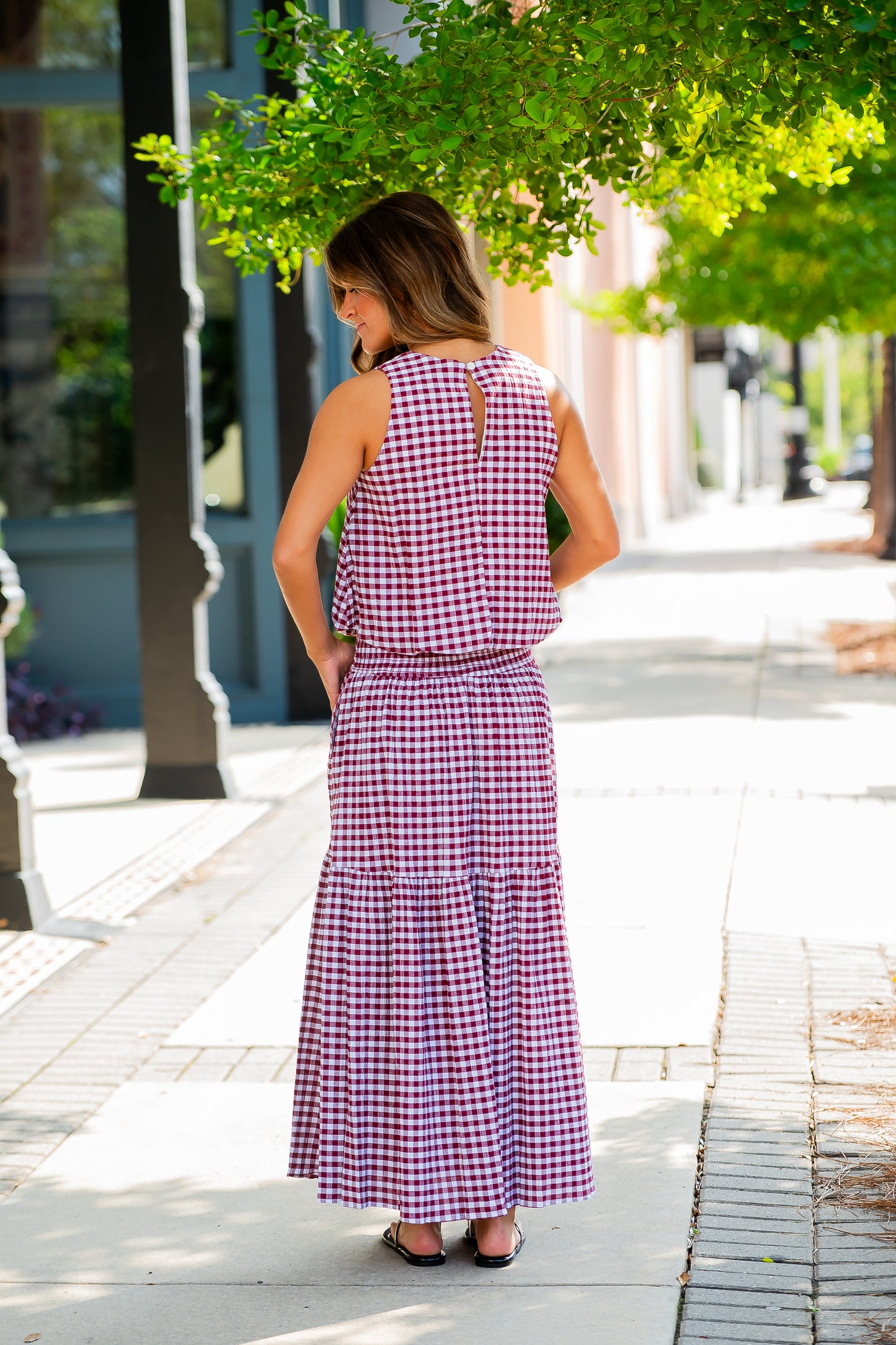 Annie Burg Gingham Skirt